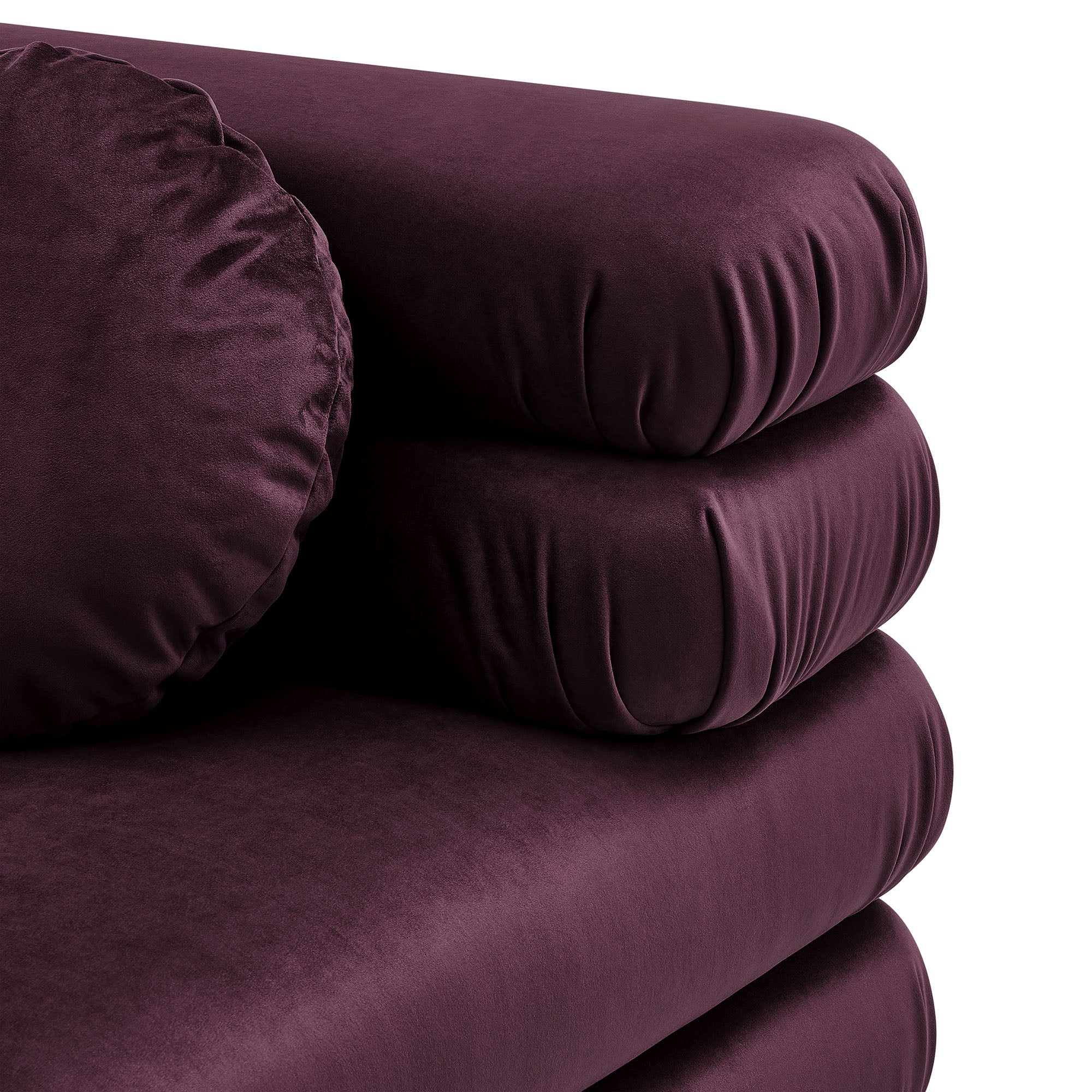 Jubilee Modular Performance Velvet Corner Chair by Modway - Image 14