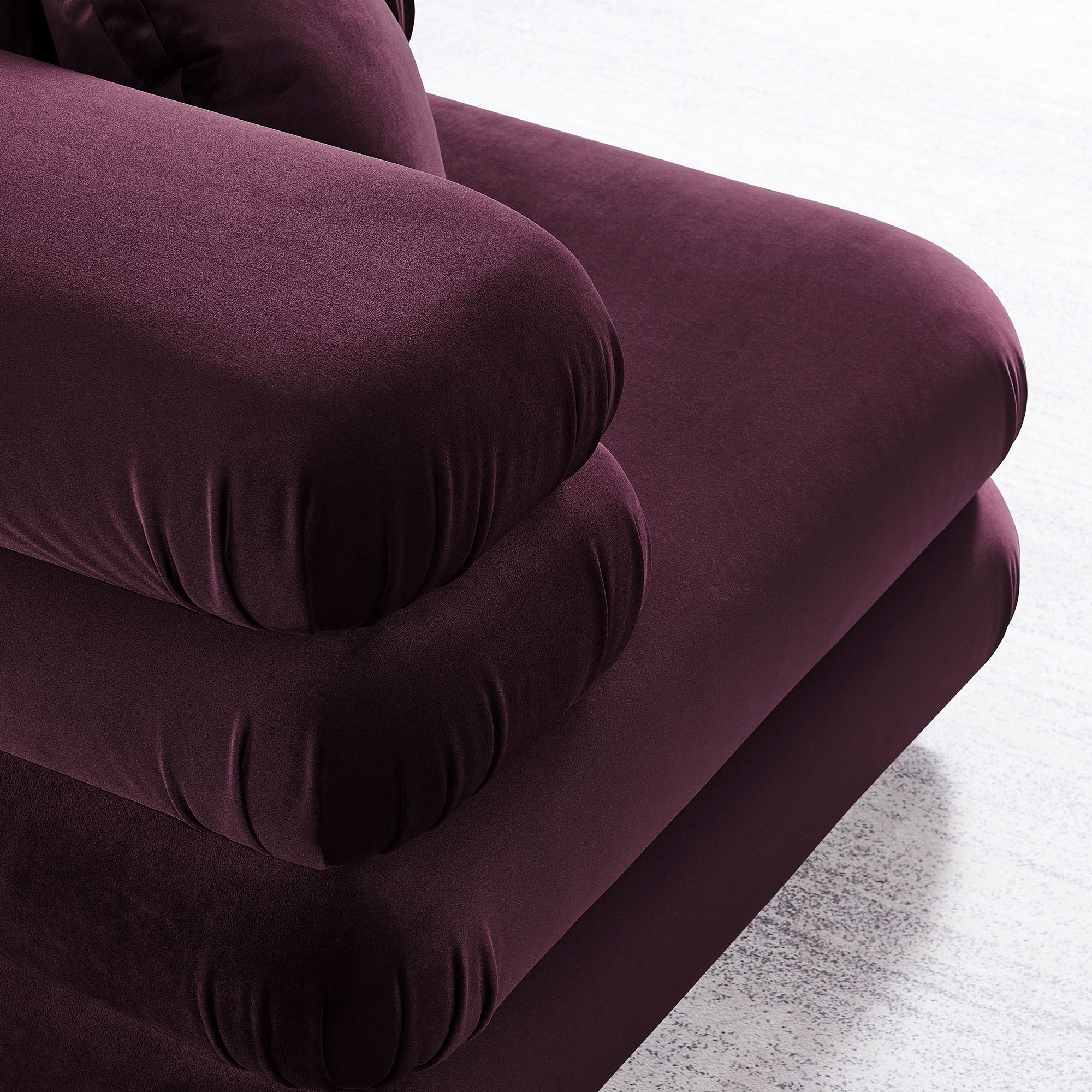 Jubilee Modular Performance Velvet Corner Chair by Modway - Image 15