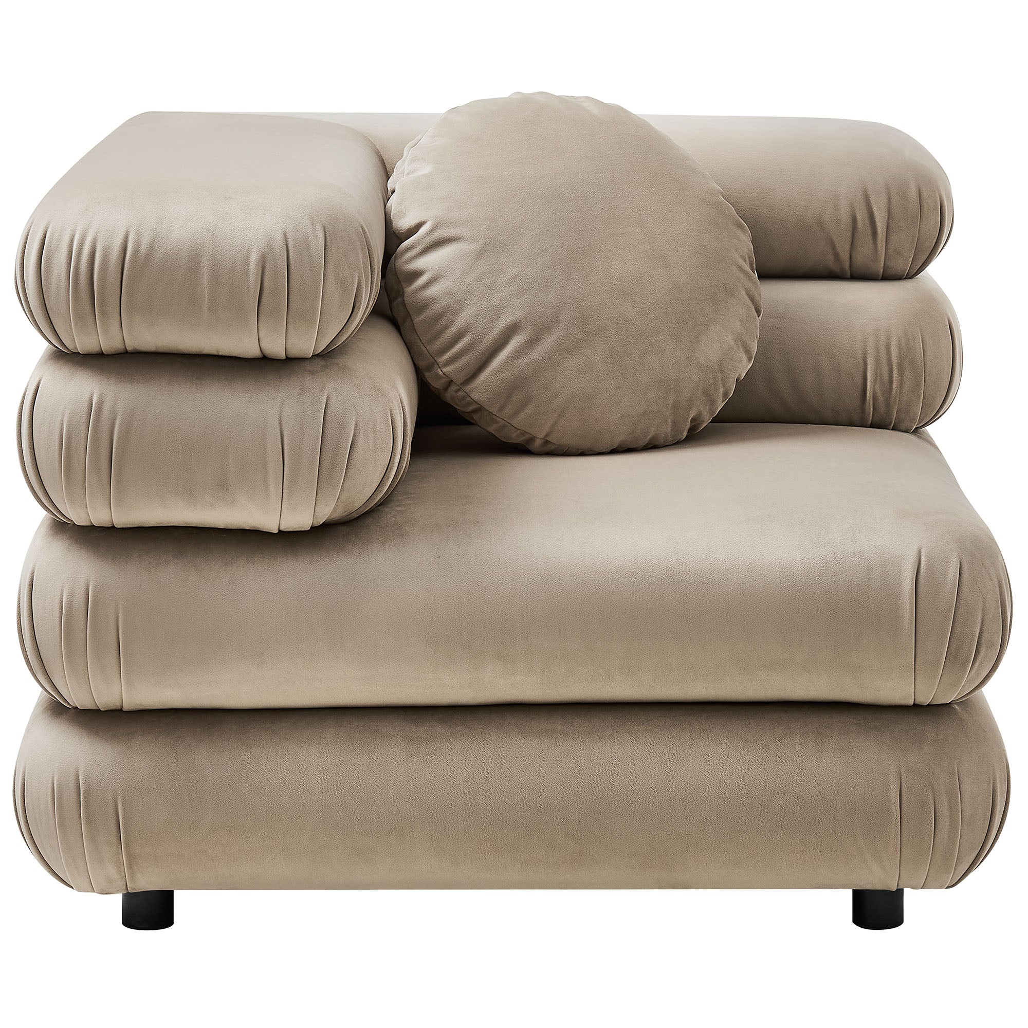 Jubilee Modular Performance Velvet Corner Chair by Modway - Image 22