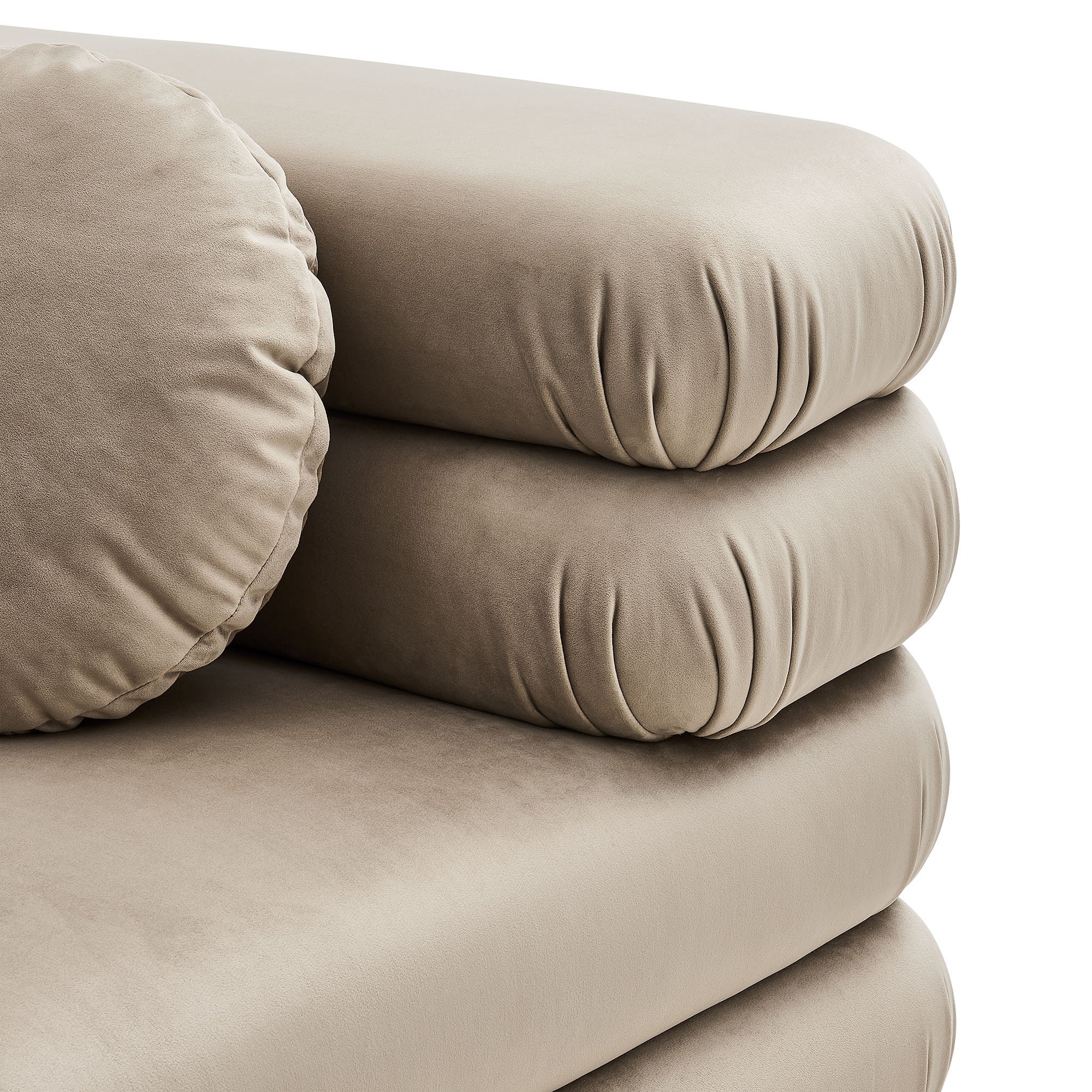 Jubilee Modular Performance Velvet Corner Chair by Modway - Image 24