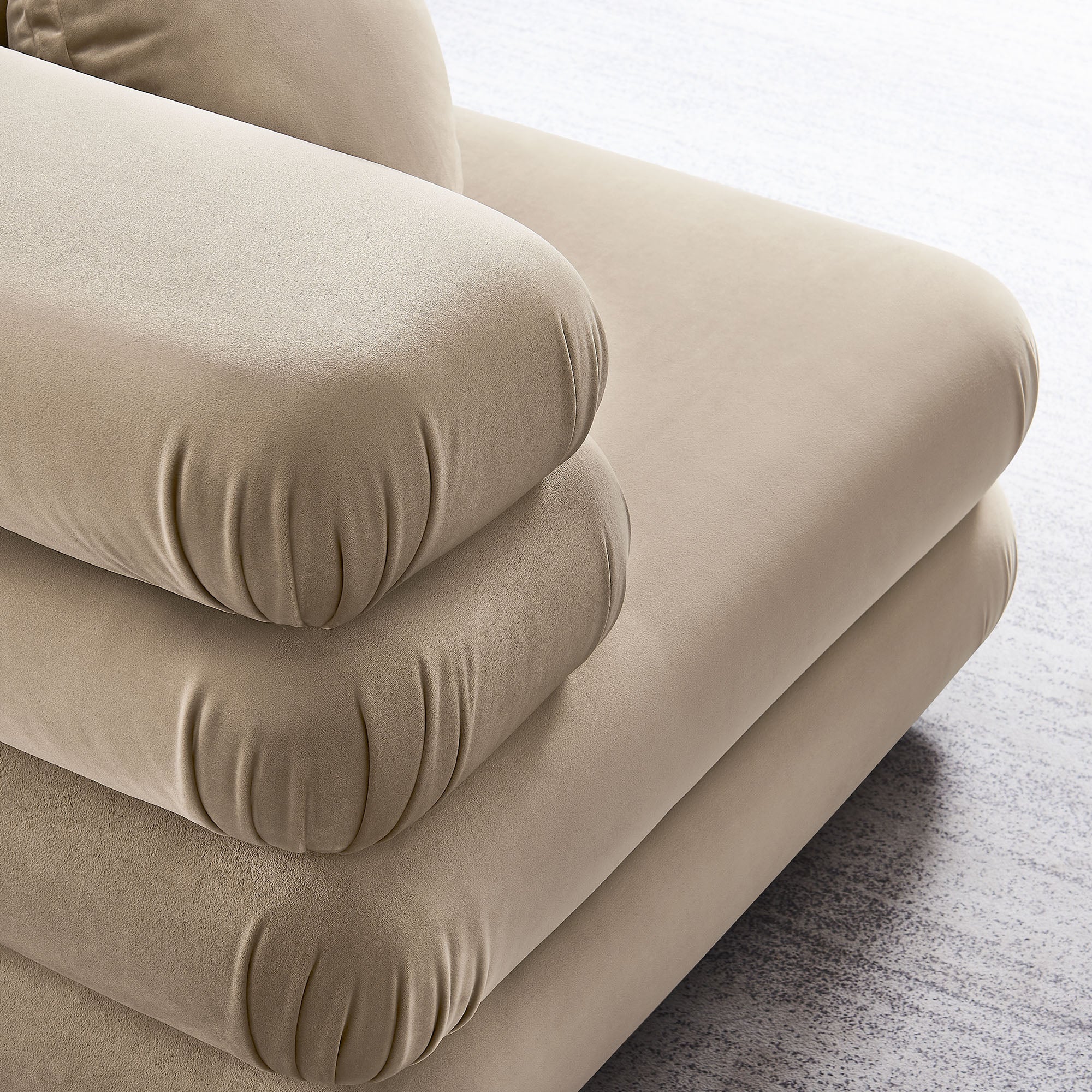 Jubilee Modular Performance Velvet Corner Chair by Modway - Image 25