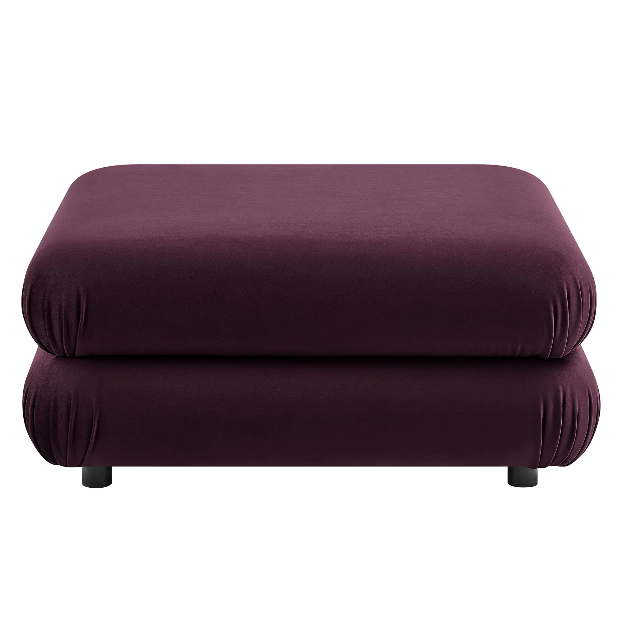 Jubilee Modular Performance Velvet Ottoman by Modway - Image 11