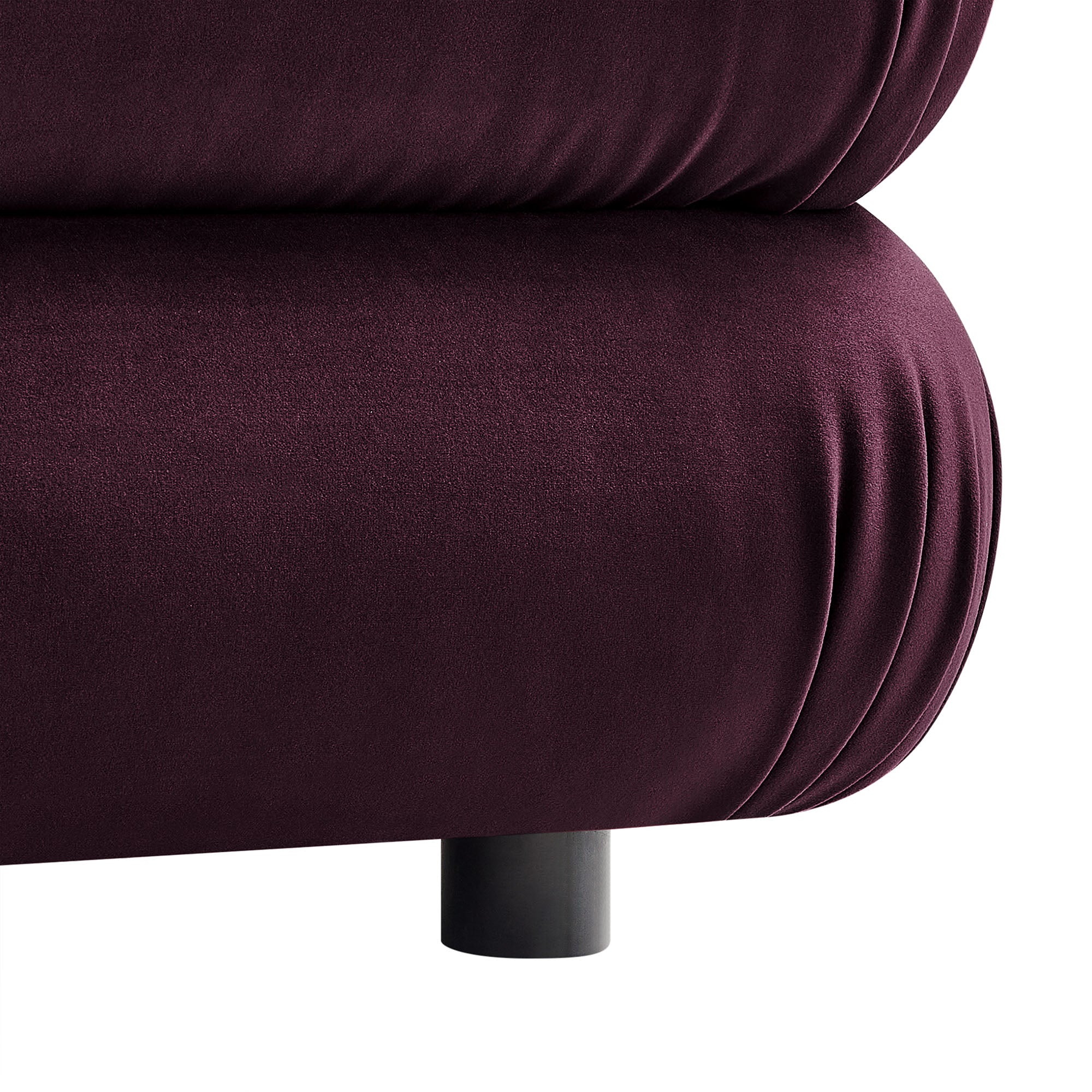 Jubilee Modular Performance Velvet Ottoman by Modway - Image 13