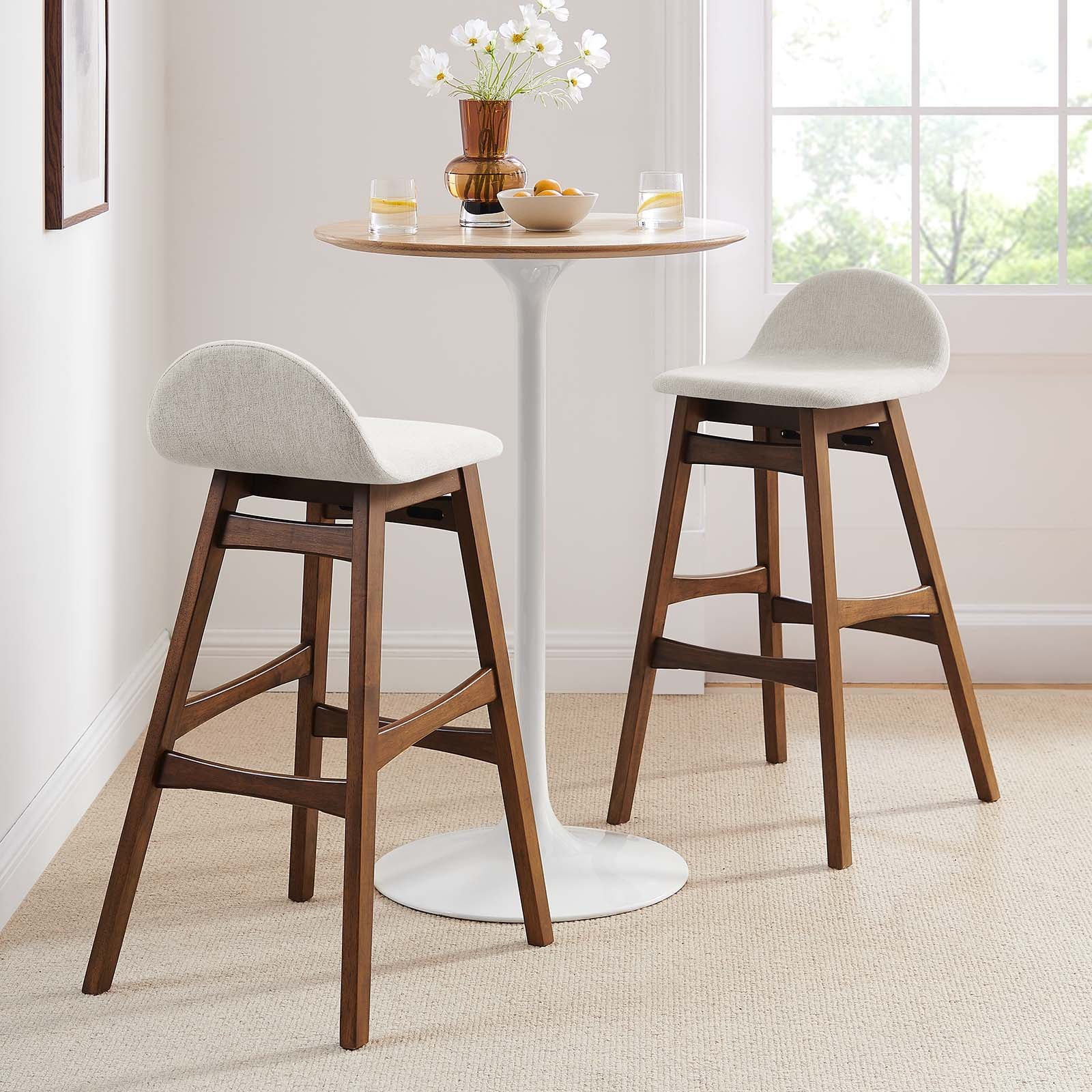 Juno Wood Bar Stool - Set of 2 By Modway - EEI-6553 - Image 11