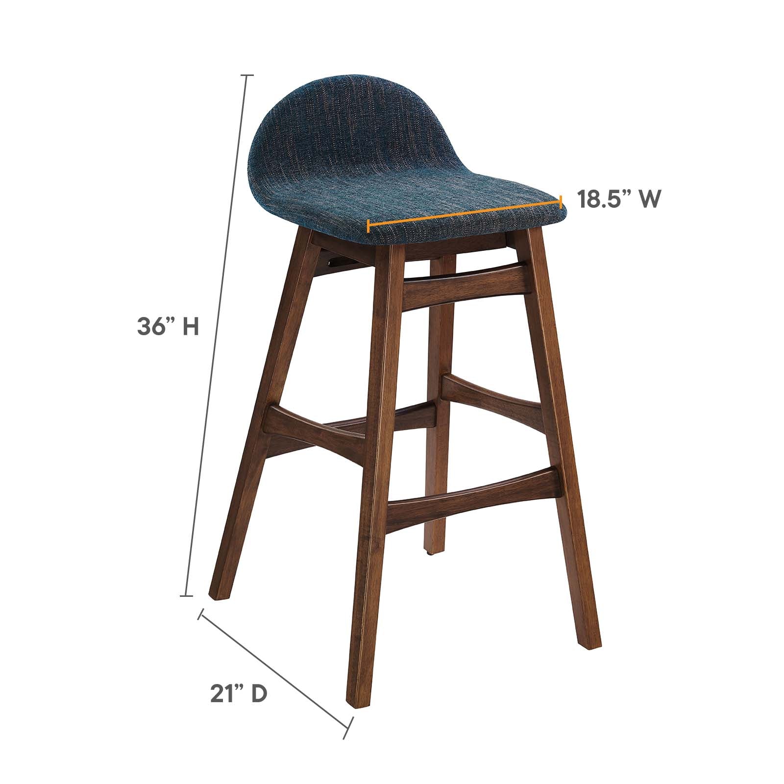 Juno Wood Bar Stool - Set of 2 By Modway - EEI-6553 - Image 7