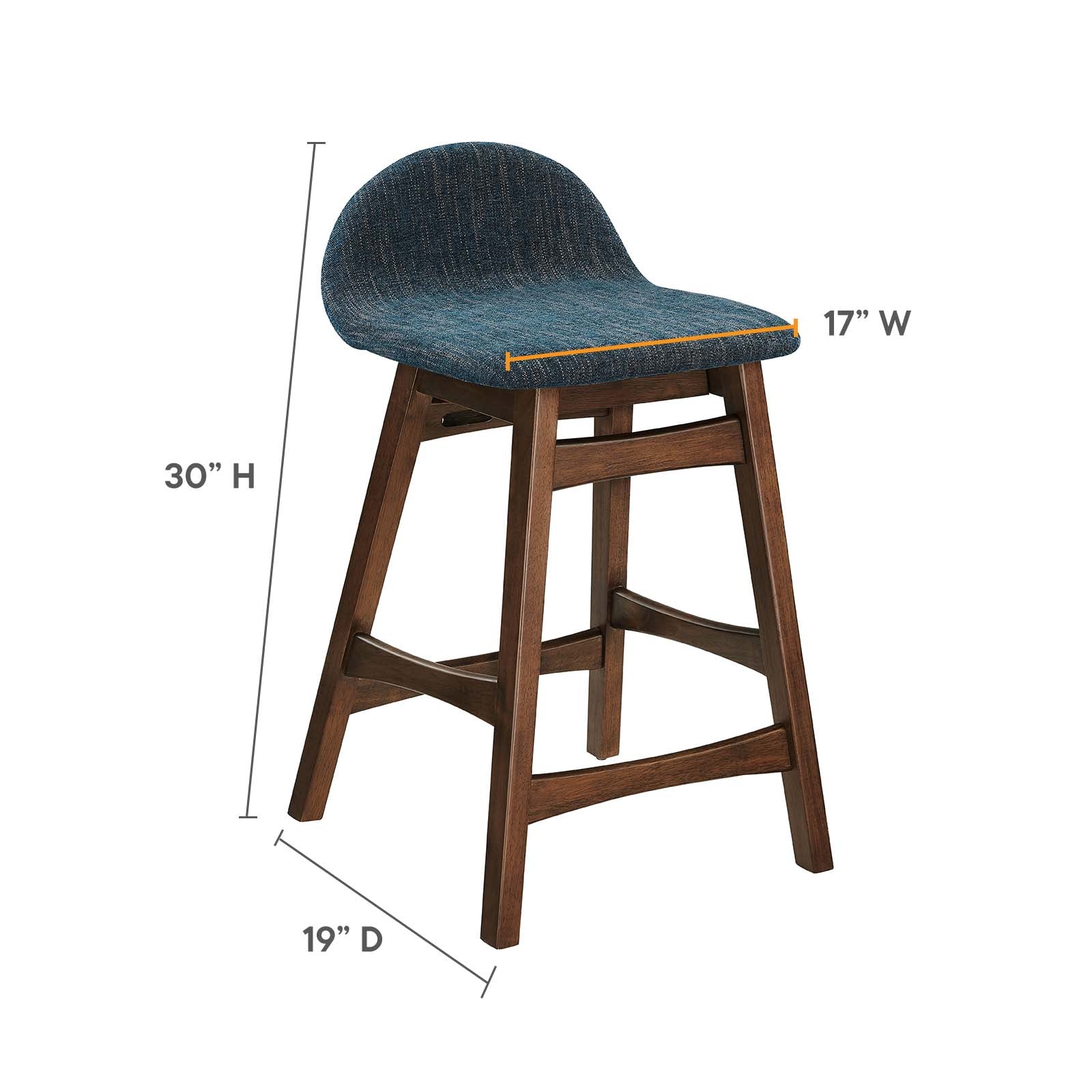 Juno Wood Counter Stool - Set of 2 By Modway - EEI-6555 - Image 8