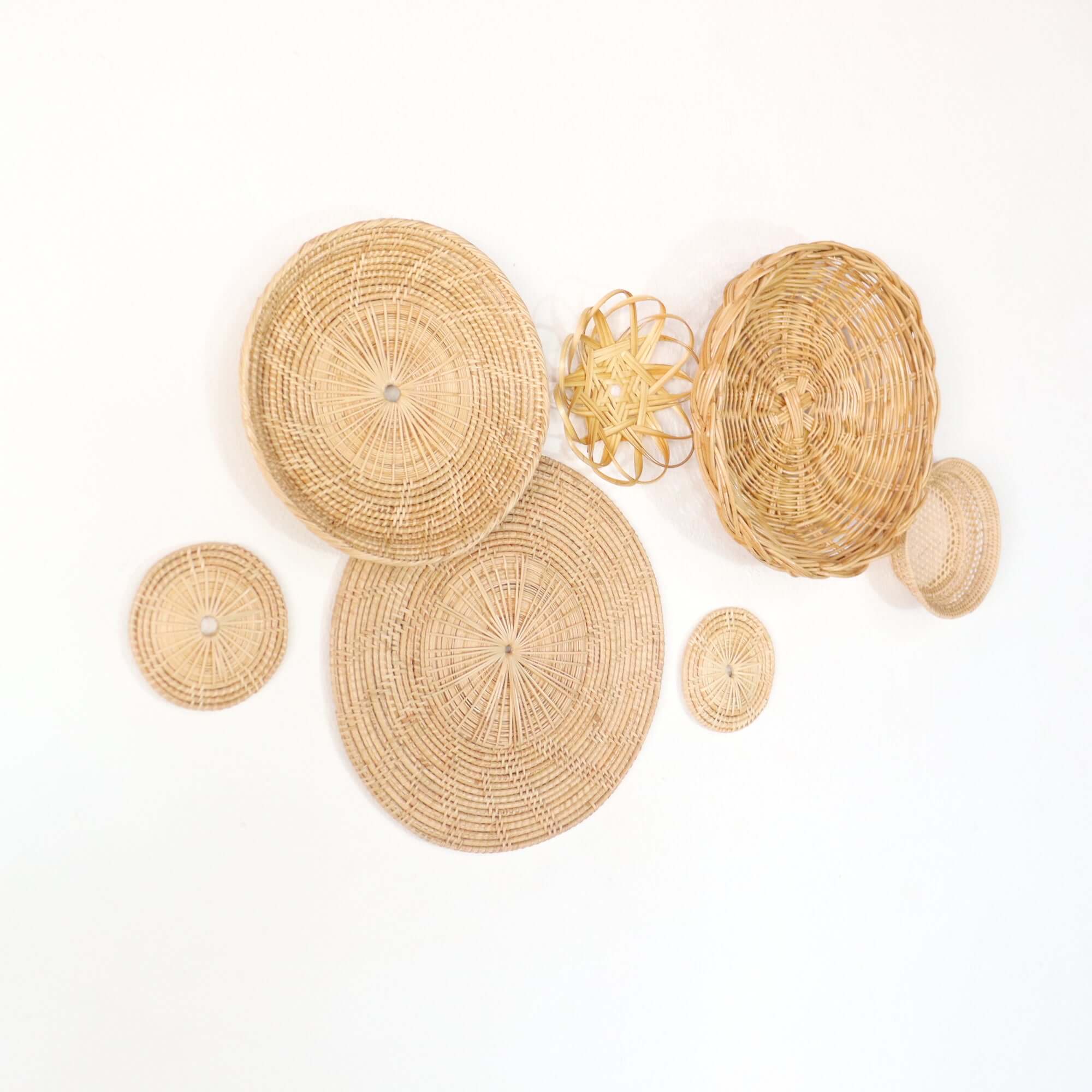 Ka Rish Ma - Wall Hanging Art Decorations Set Of 7 By Thaihome - Image 4