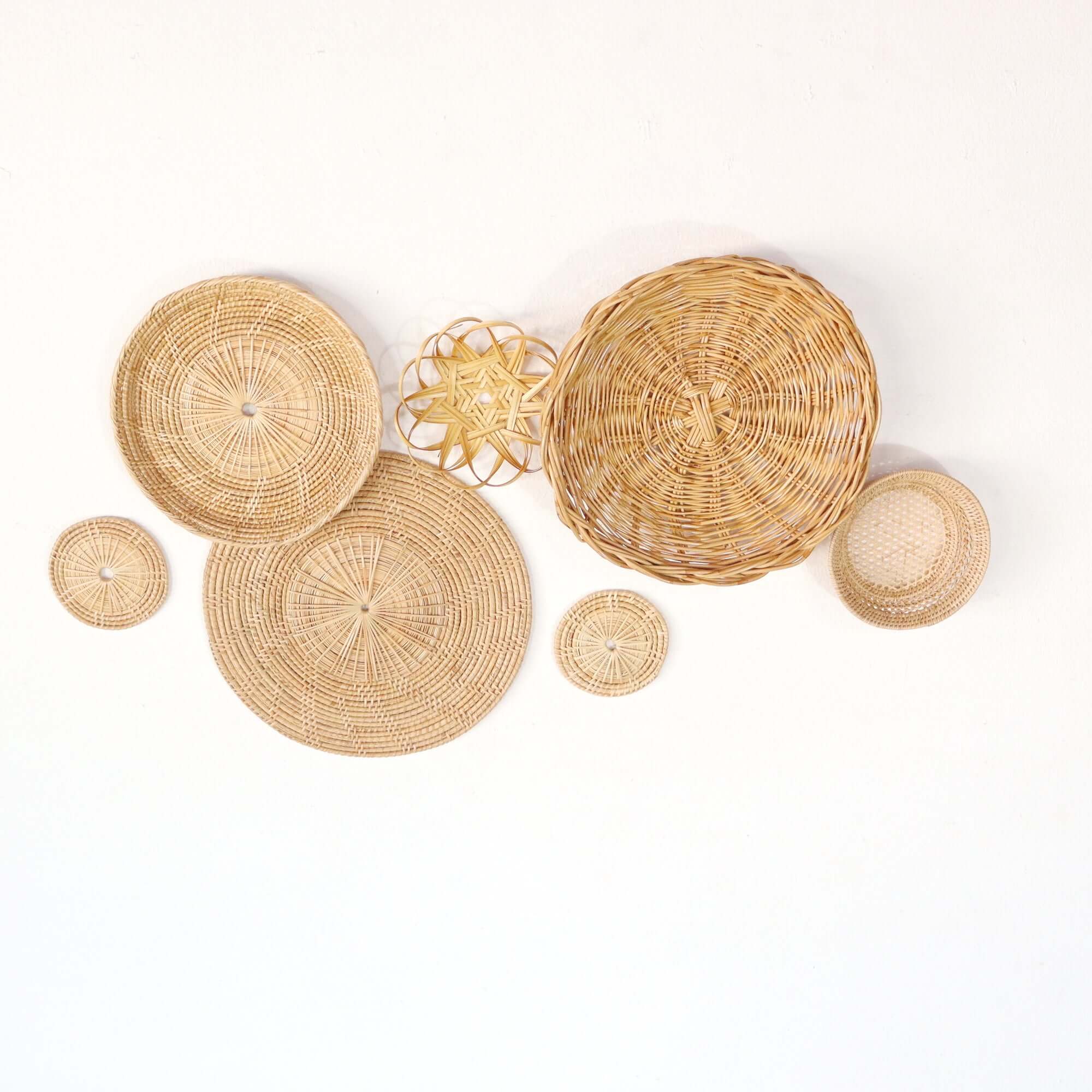 Ka Rish Ma - Wall Hanging Art Decorations Set Of 7 By Thaihome - Image 5