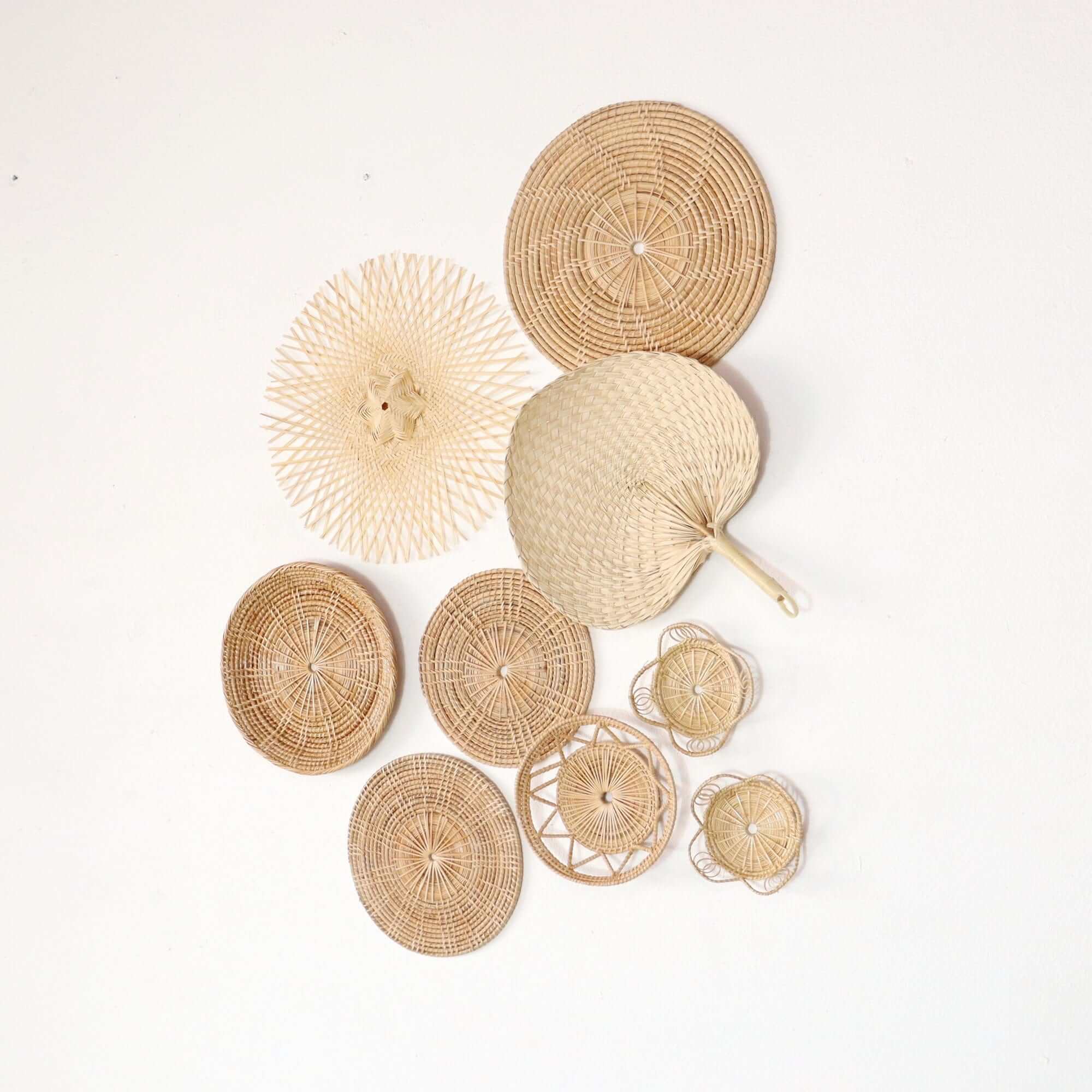 Ka Ya Pa - Wall Hanging Decor Set Of 9 By Thaihome - Image 5