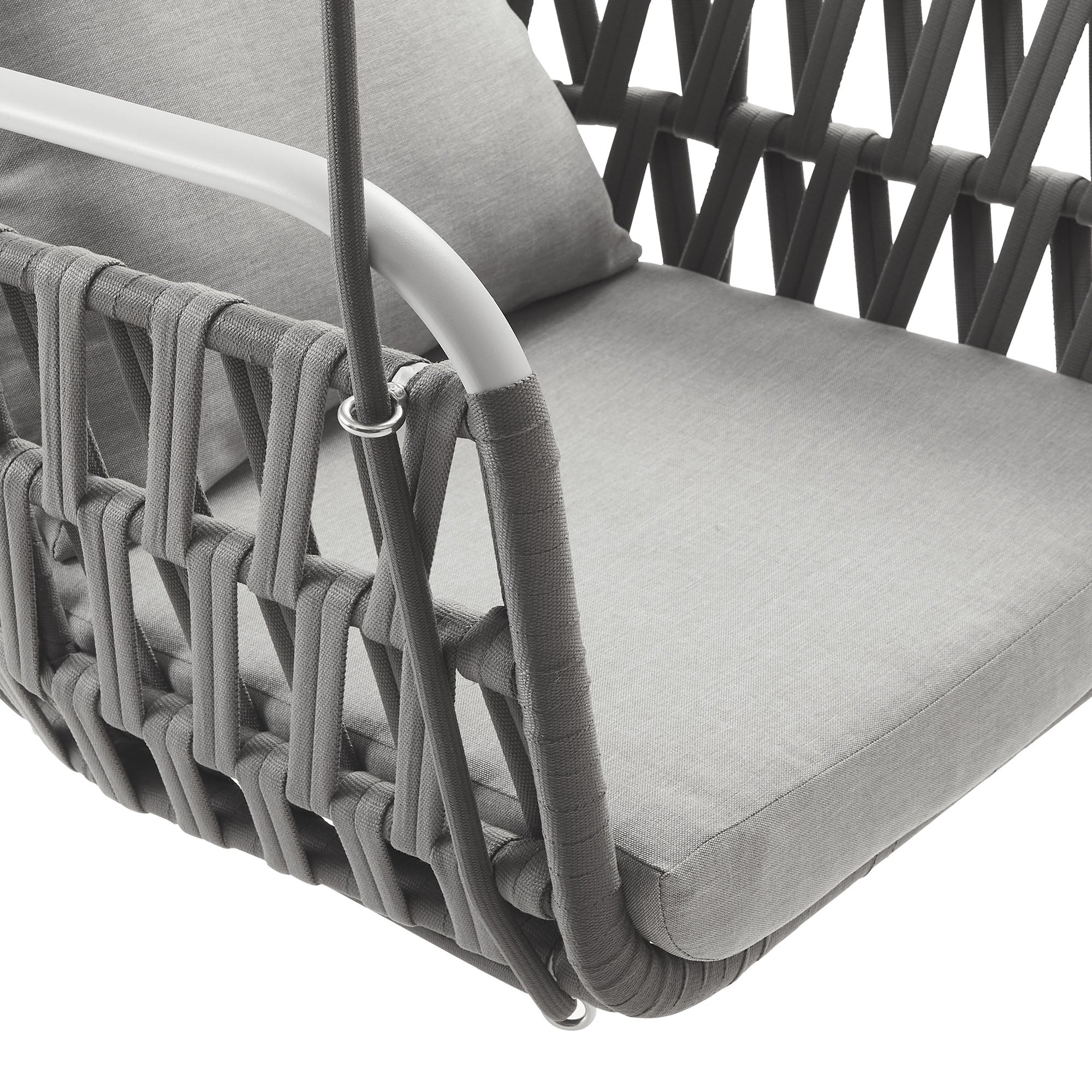 Kaliah Outdoor Patio Aluminum Swing Chair by Modway - Image 16