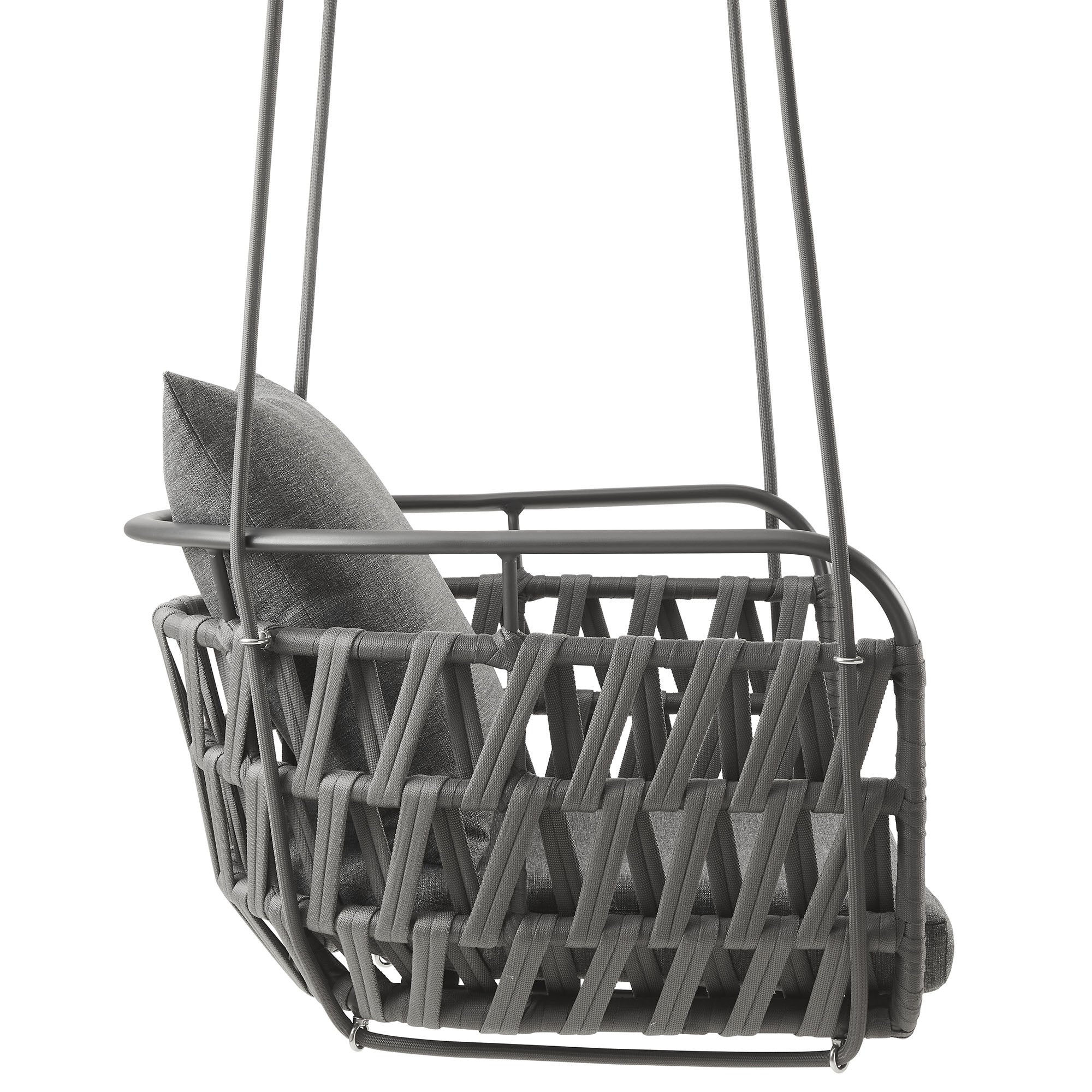 Kaliah Outdoor Patio Aluminum Swing Chair by Modway - Image 3
