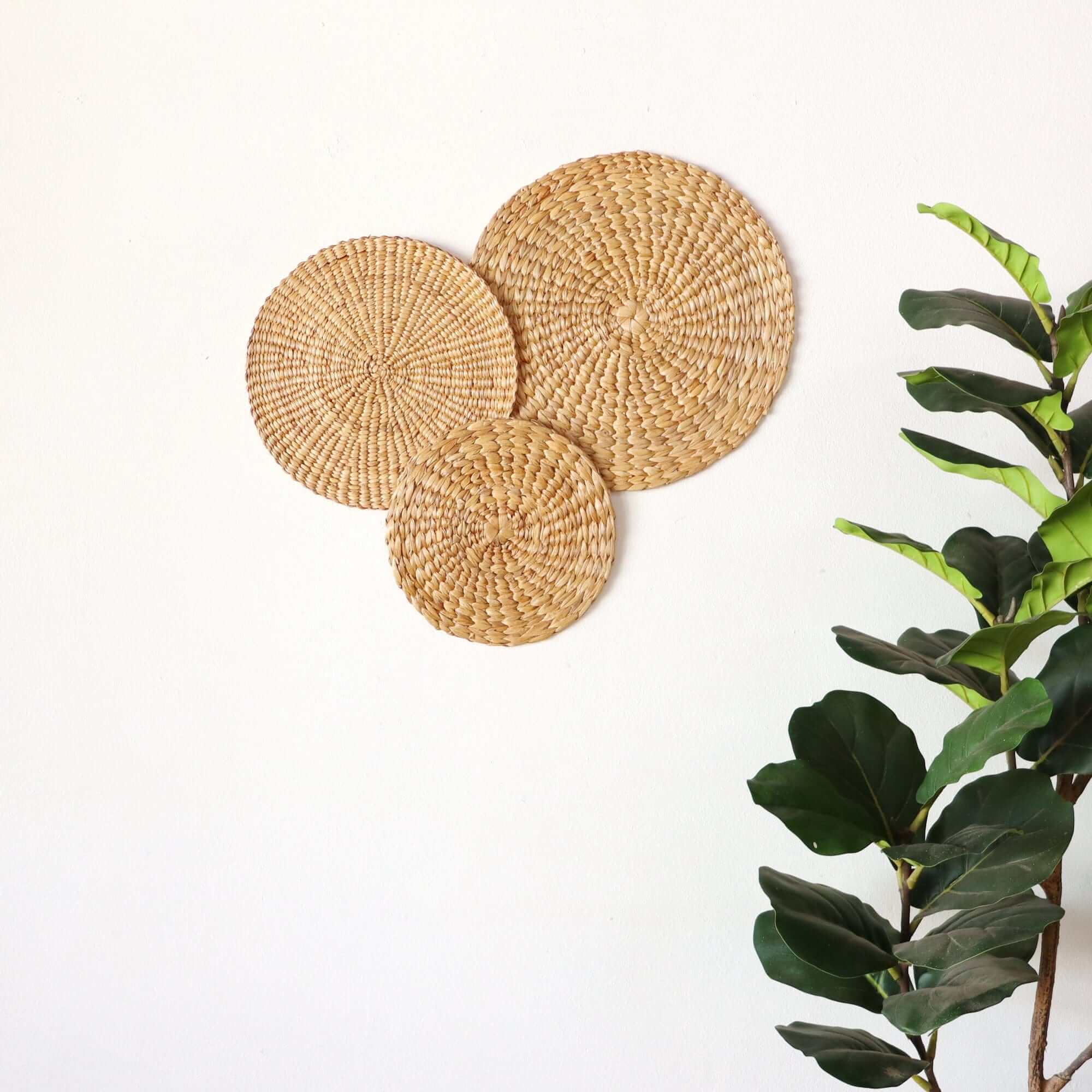 Kan Nat Tha - Wall Hanging DeCor Set Of 3 By Thaihome - Image 4