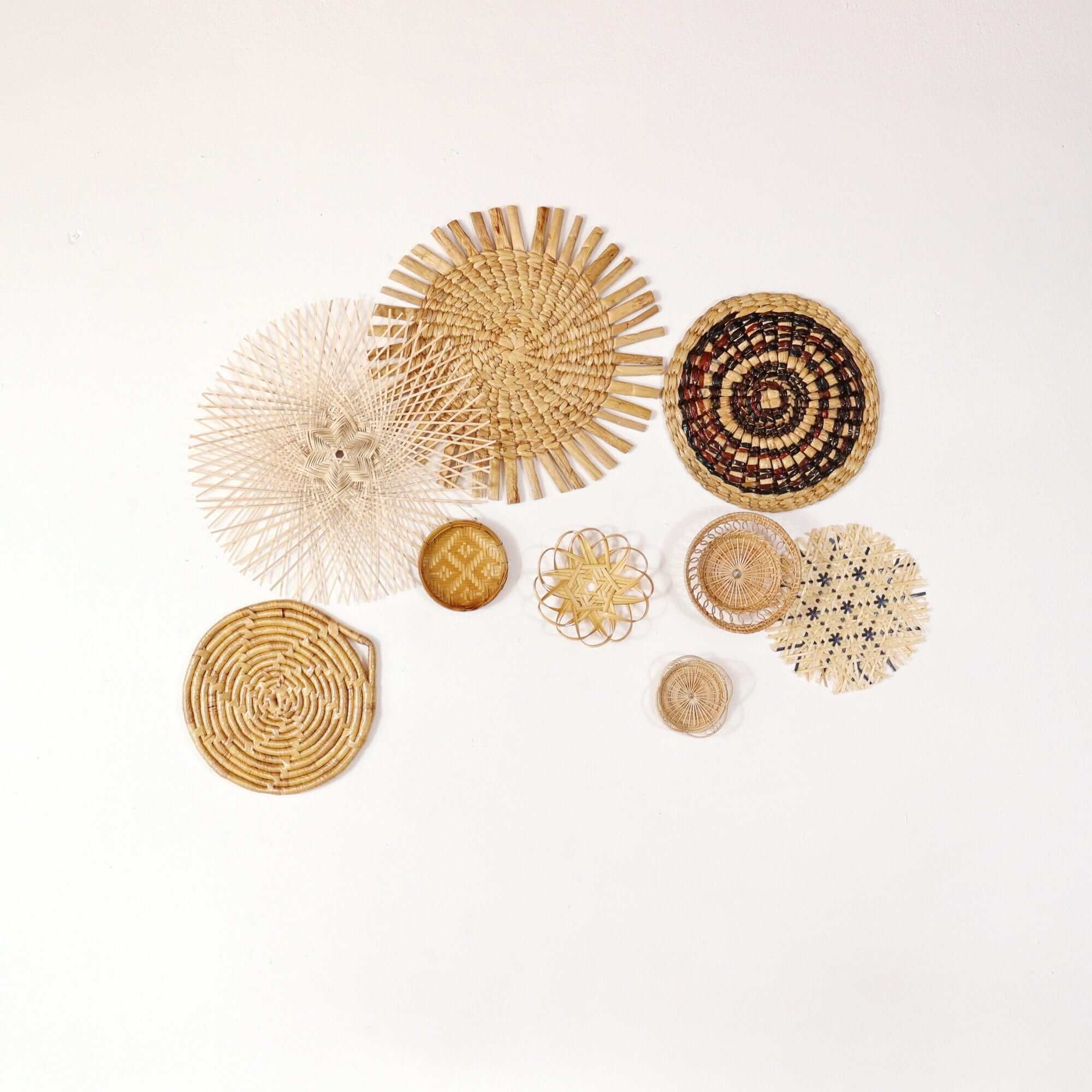 Kang Wan - Wall Hanging DeCor (Set Of 9) By Thaihome - Image 3