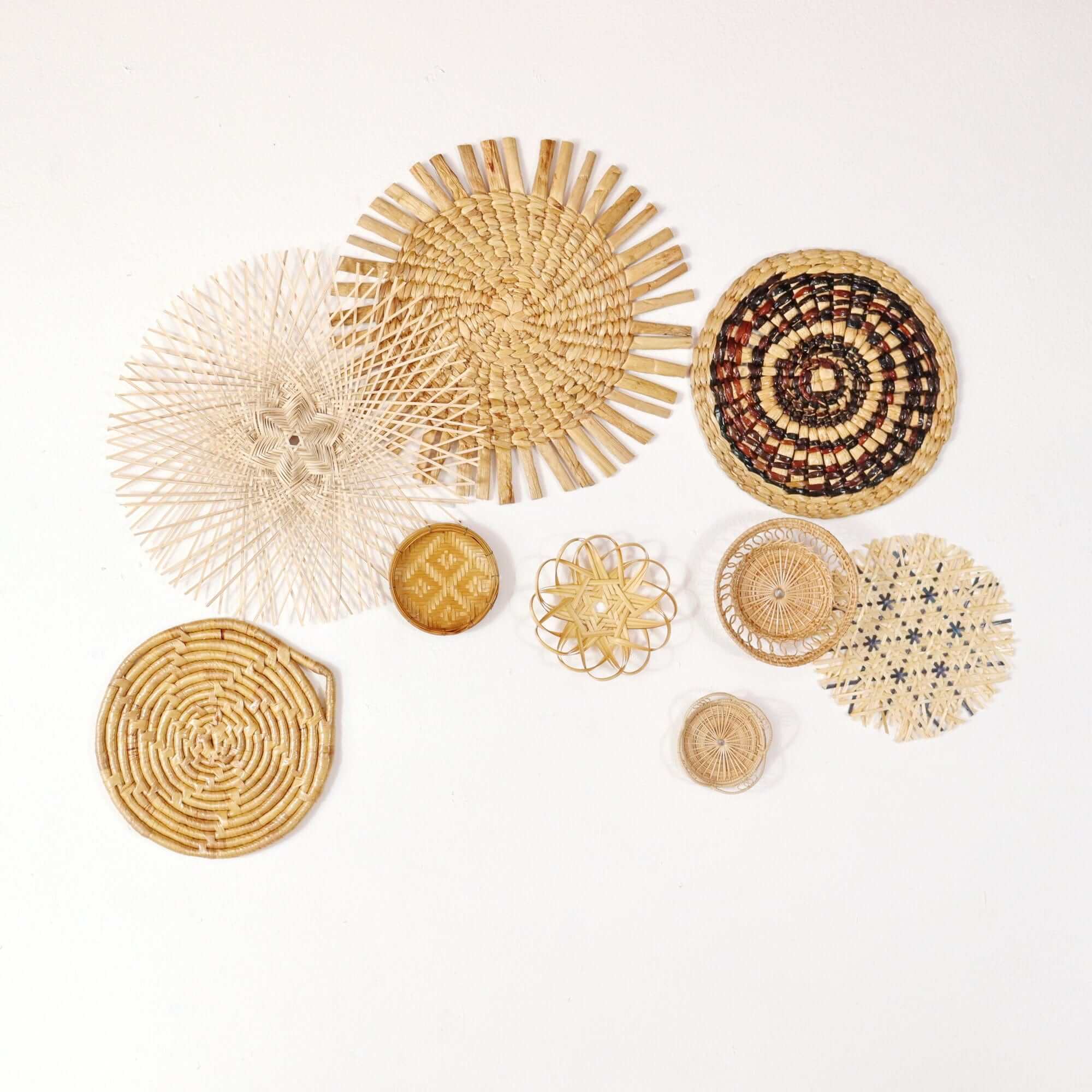 Kang Wan - Wall Hanging DeCor (Set Of 9) By Thaihome - Image 4