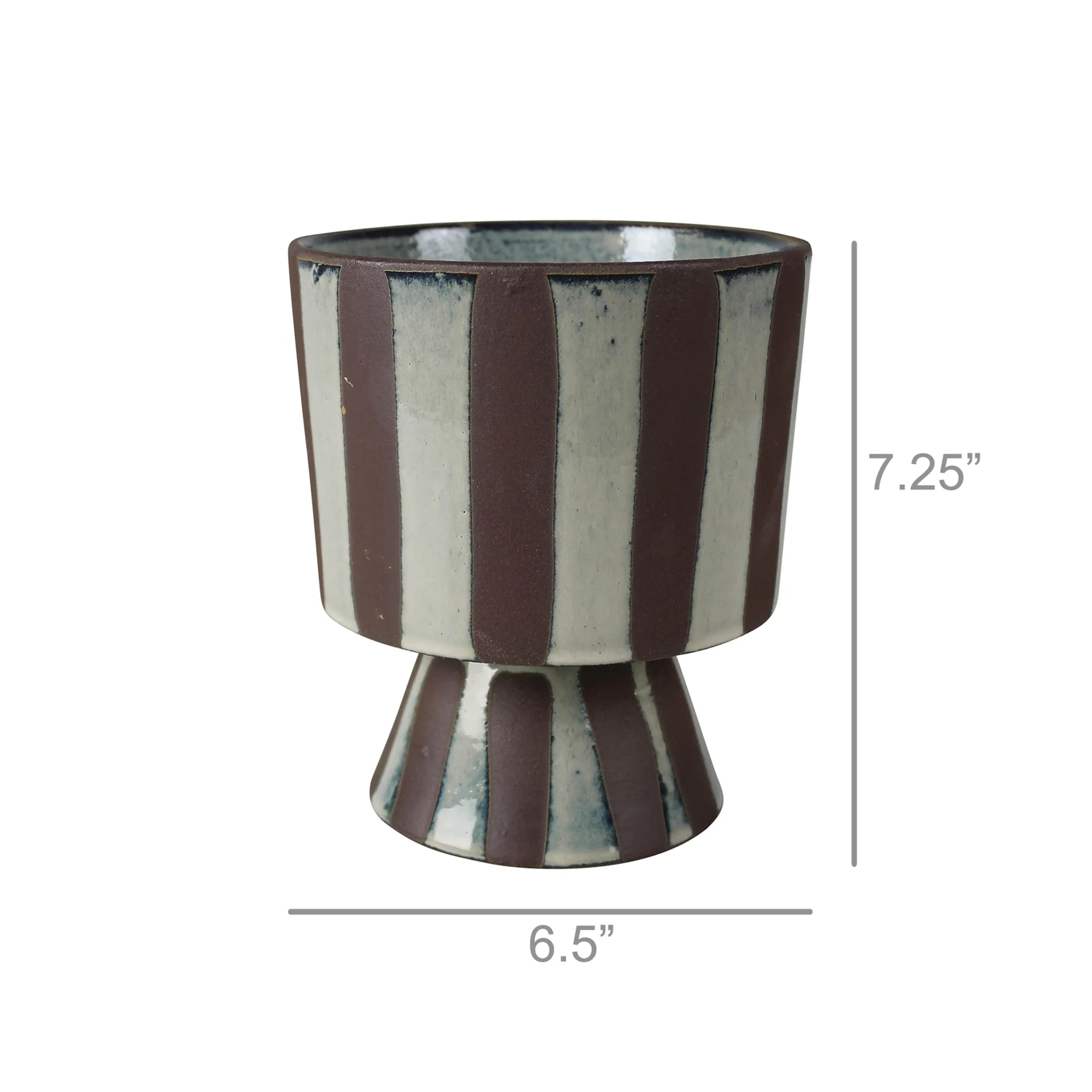 Kanto Chalice Vase, Ceramic - Large Set Of 2 By HomArt - Image 2