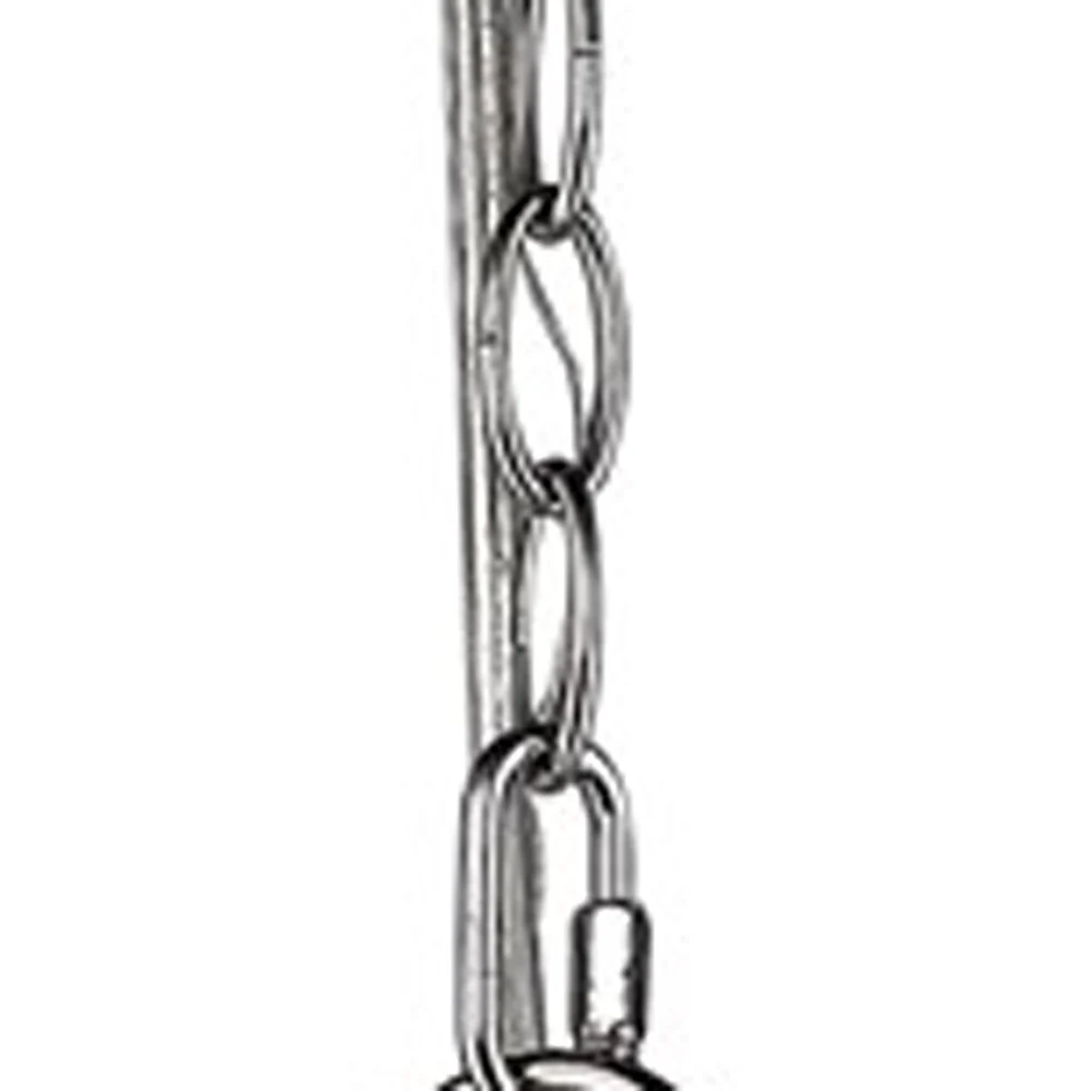Kara 5-Light Polished Nickel Chandelier With Fabric Shades And Crystal Bobeches By Homeroots - Image 4