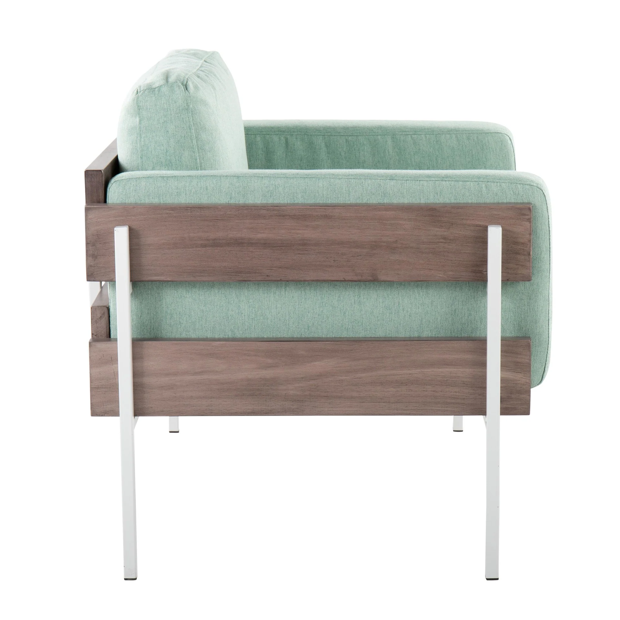 Kari Accent Chair By LumiSource - CHR-KARI2 WGYLGN - Image 2