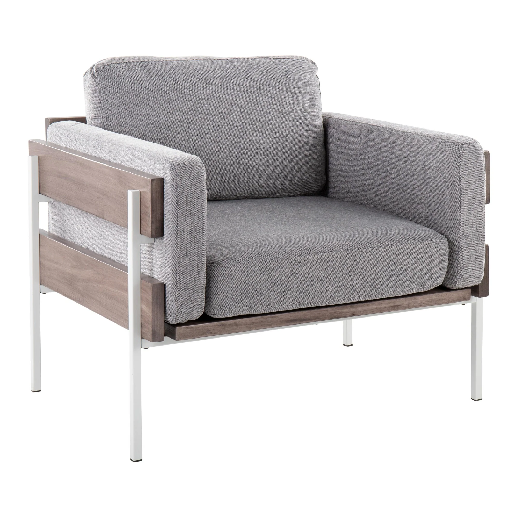 Kari Accent Chair By LumiSource - CHR-KARI2 WGYLGN - Image 7