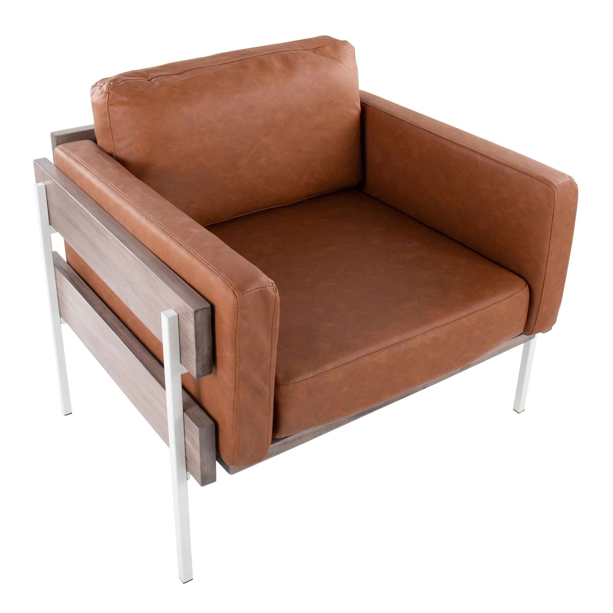 Kari Accent Chair By LumiSource - CHR-KARIPU2 WGYCAM - Image 5