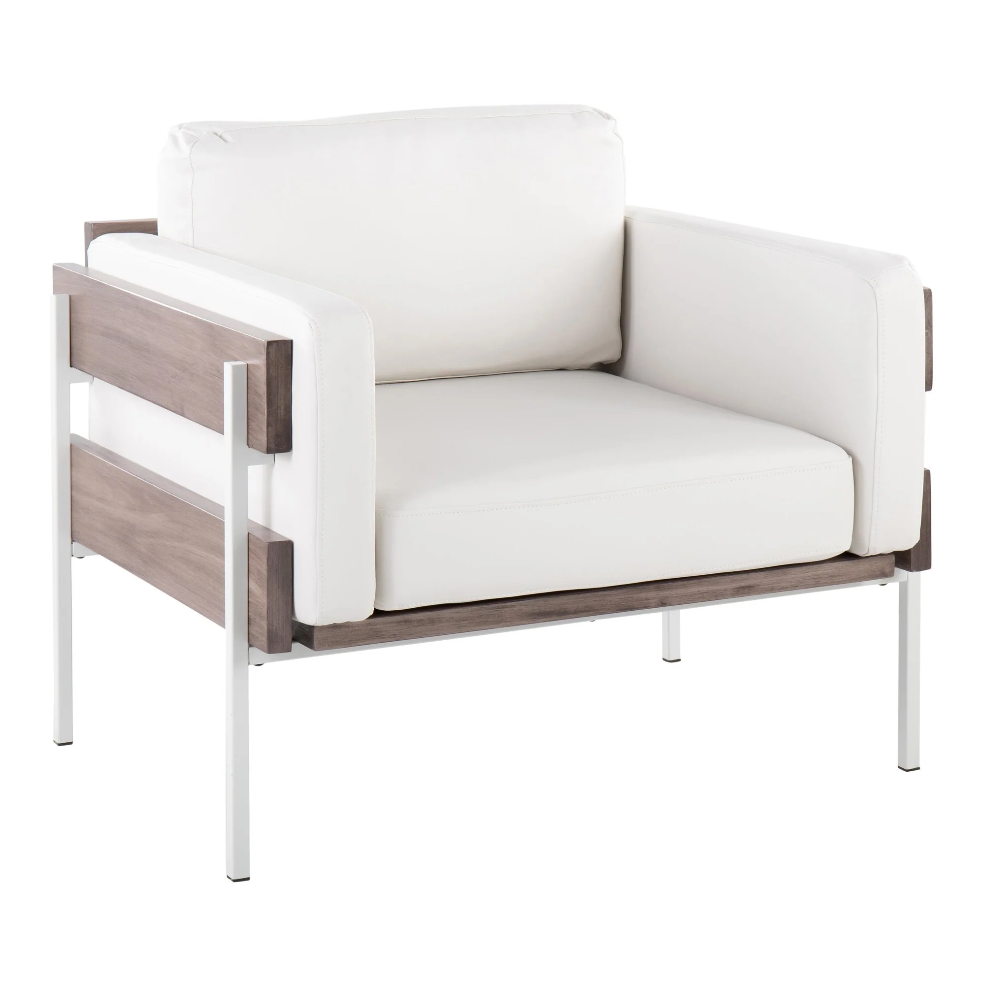 Kari Accent Chair By LumiSource - CHR-KARIPU2 WGYCAM - Image 7