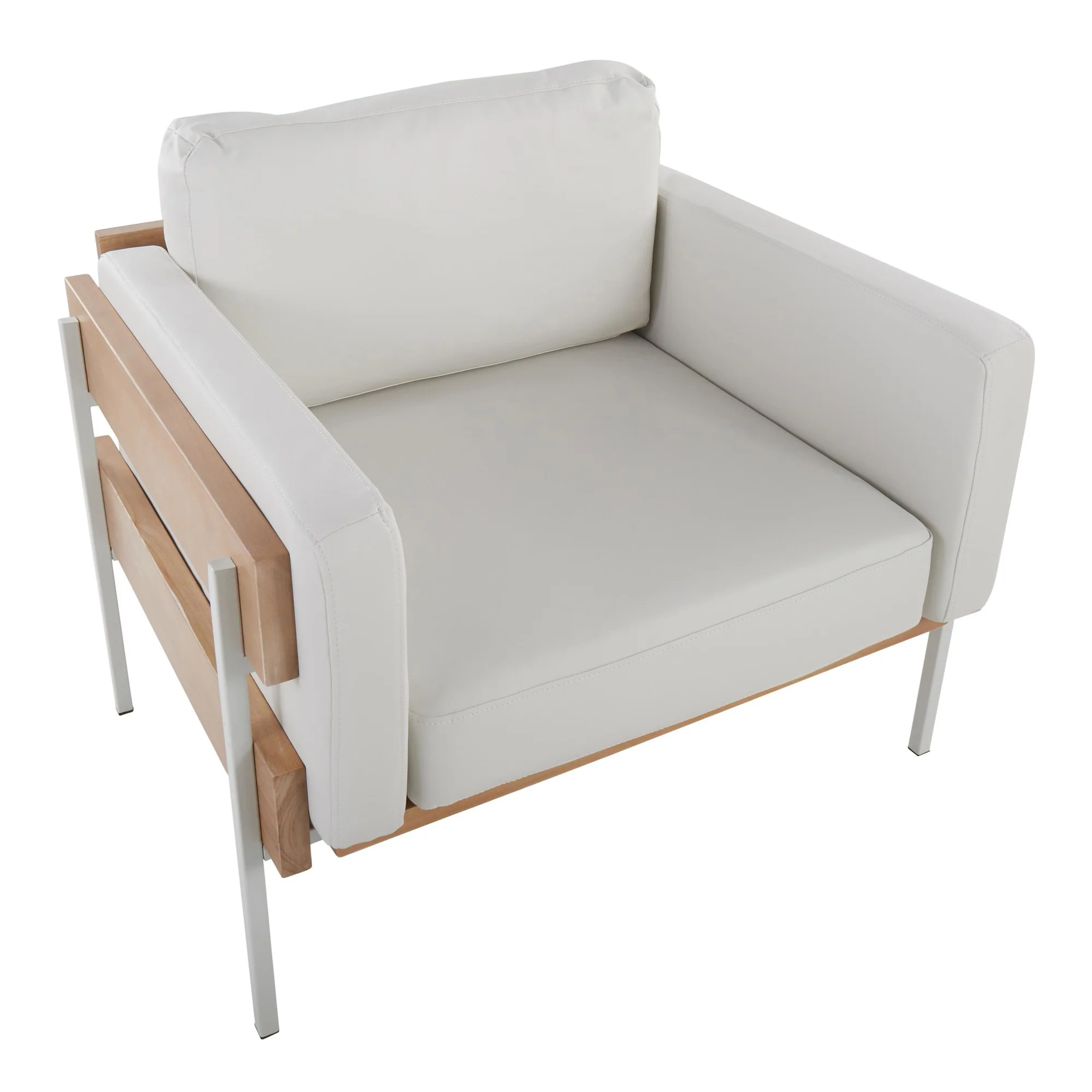Kari Accent Chair By LumiSource - CHR-KARIPU2 WNACAM - Image 12