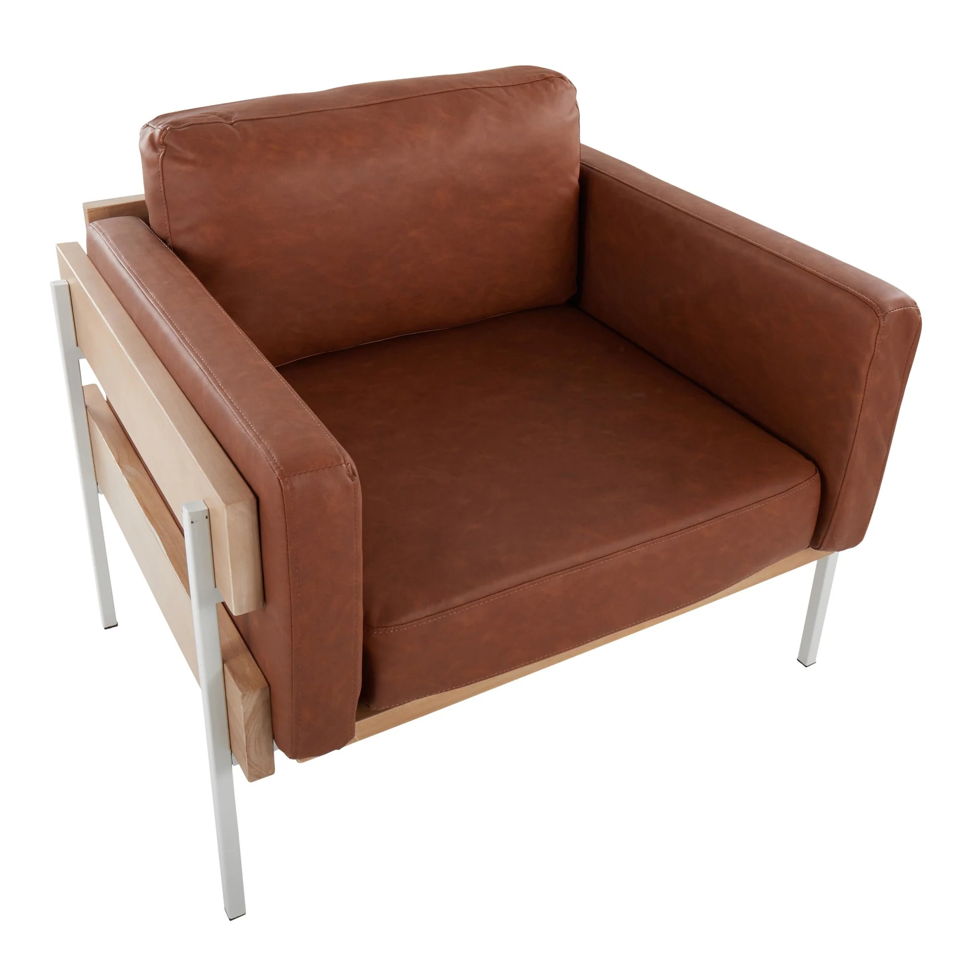 Kari Accent Chair By LumiSource - CHR-KARIPU2 WNACAM - Image 5