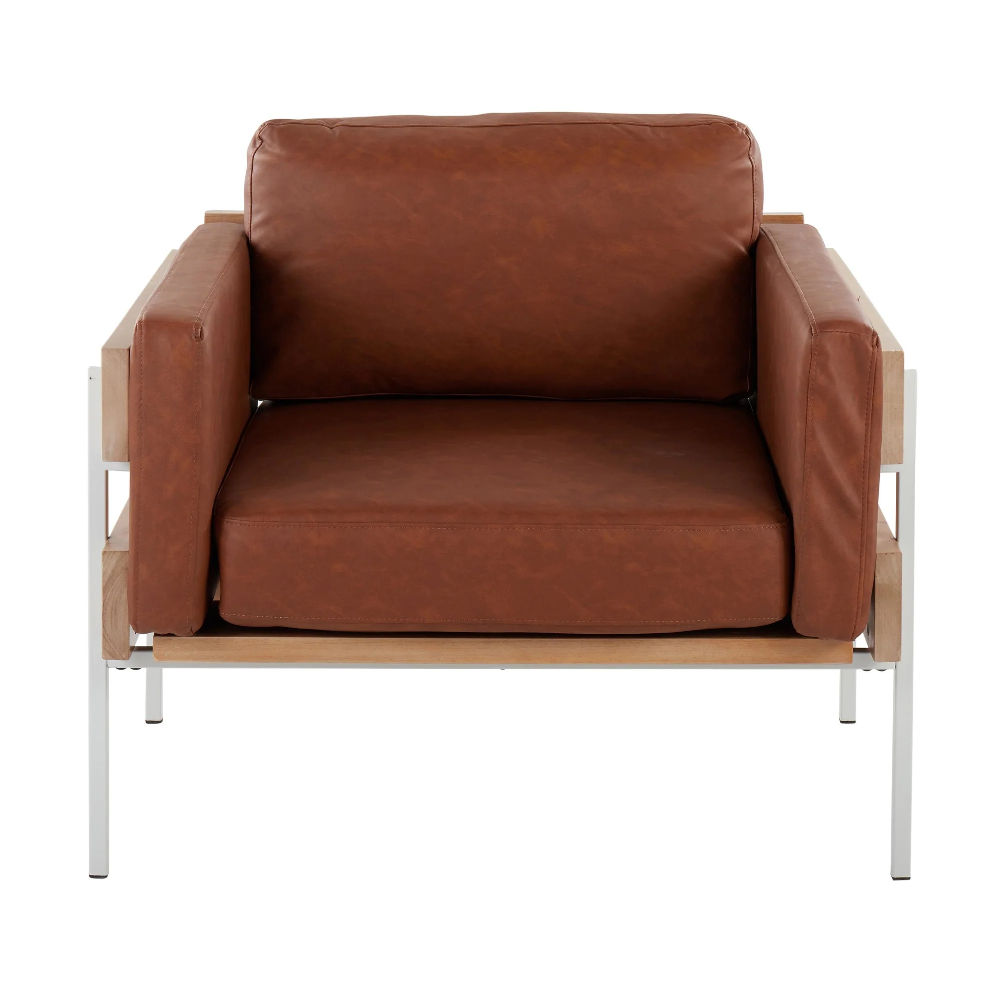 Kari Accent Chair By LumiSource - CHR-KARIPU2 WNACAM - Image 6