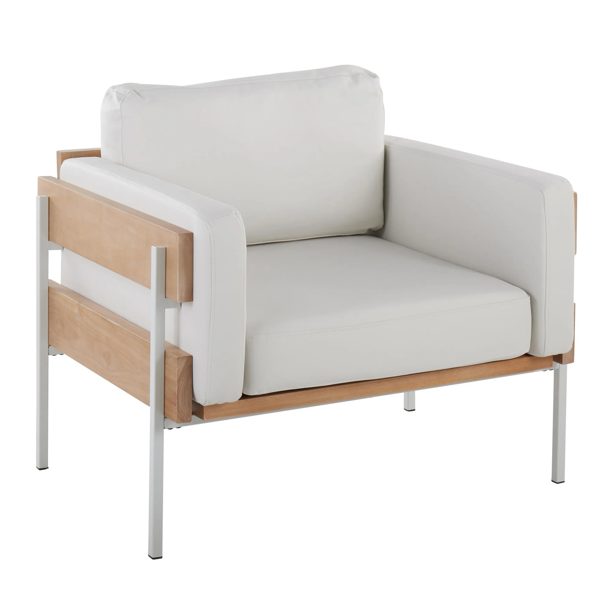 Kari Accent Chair By LumiSource - CHR-KARIPU2 WNACAM - Image 8
