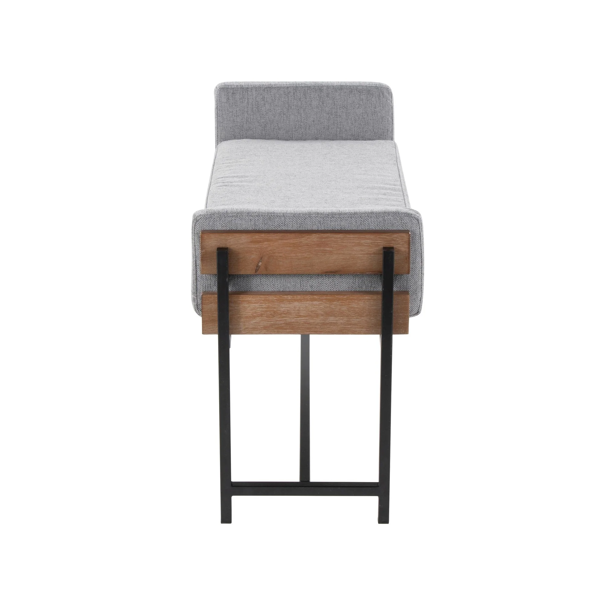 Kari Bench By LumiSource - BC18-KARI2 BKBNCR1 - Image 12