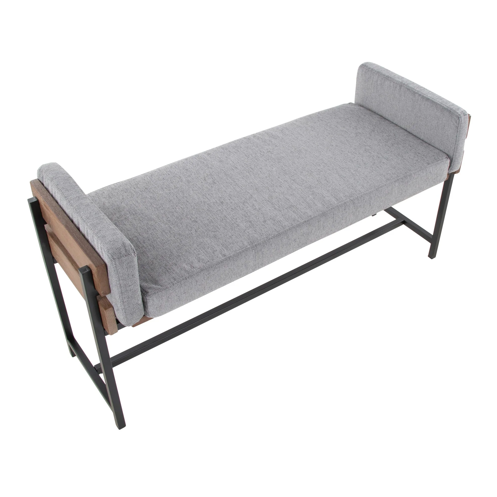 Kari Bench By LumiSource - BC18-KARI2 BKBNCR1 - Image 15