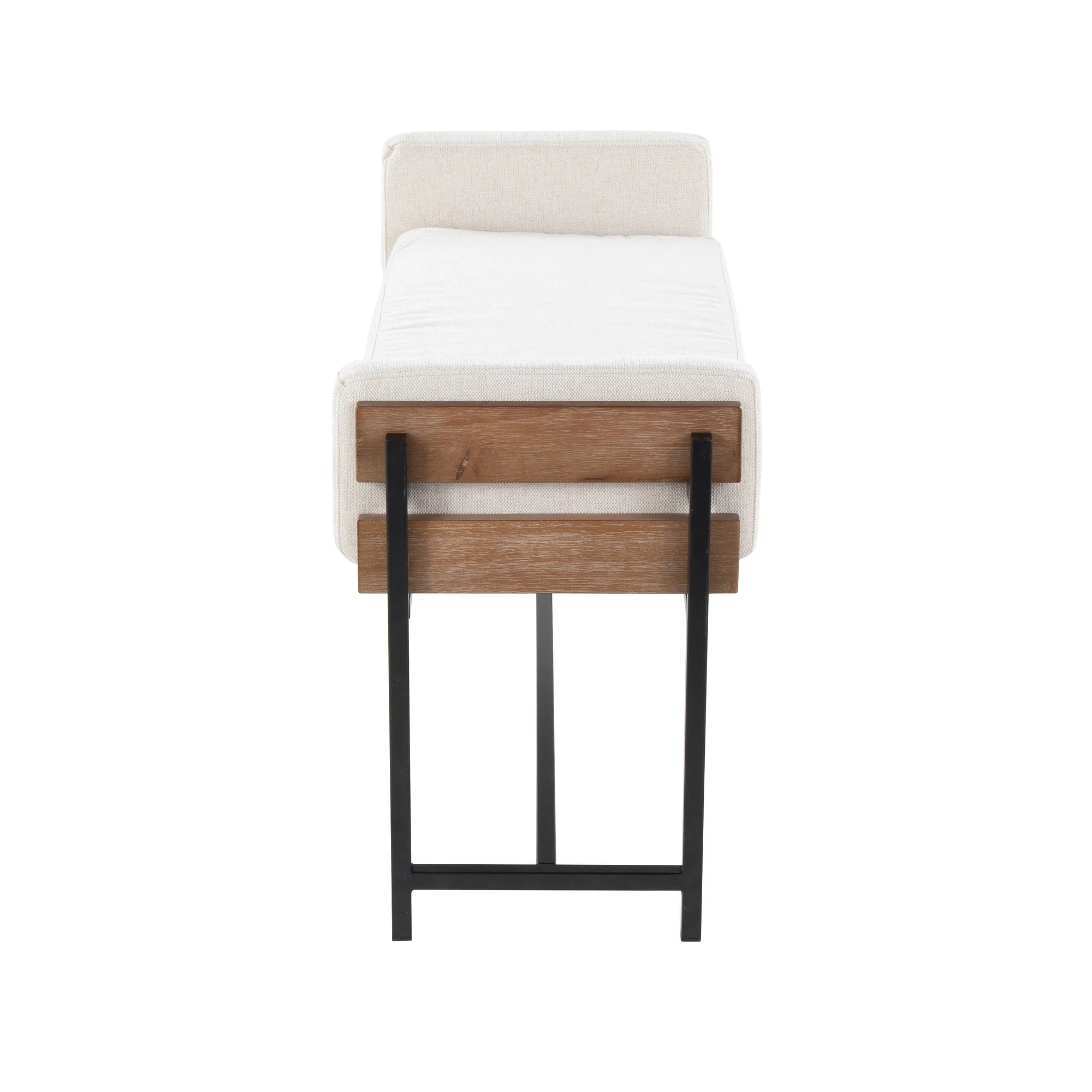 Kari Bench By LumiSource - BC18-KARI2 BKBNCR1 - Image 4