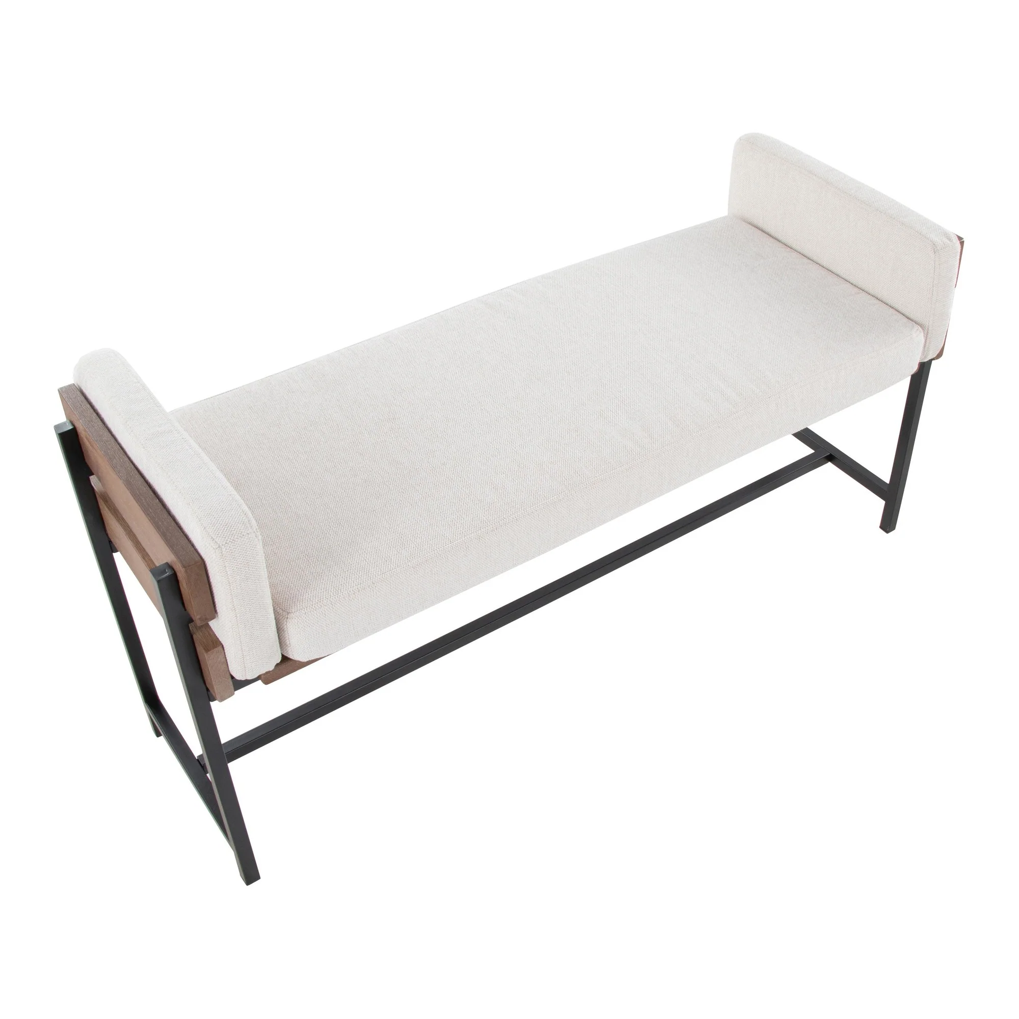Kari Bench By LumiSource - BC18-KARI2 BKBNCR1 - Image 8