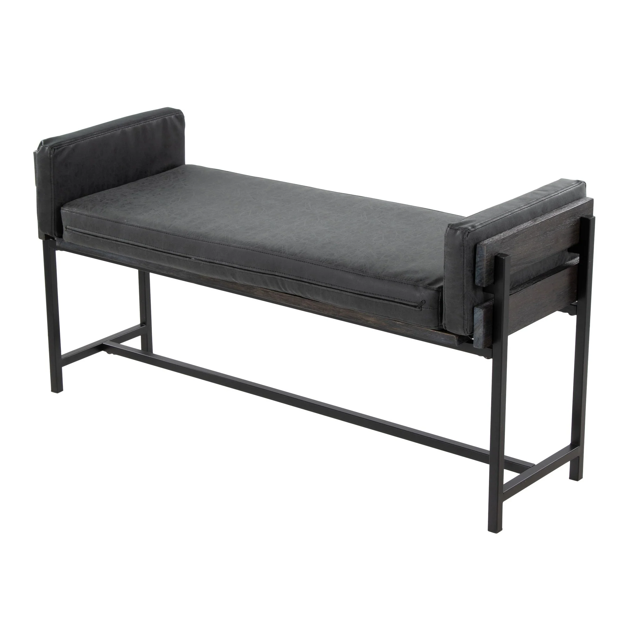 Kari Bench By LumiSource - BC18-KARIPU2 BKBNBK1 - Image 10