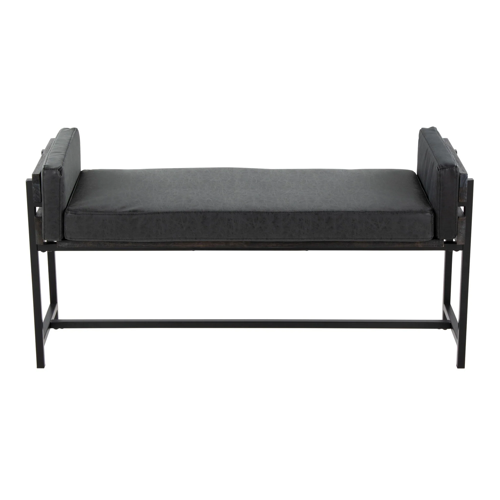 Kari Bench By LumiSource - BC18-KARIPU2 BKBNBK1 - Image 11