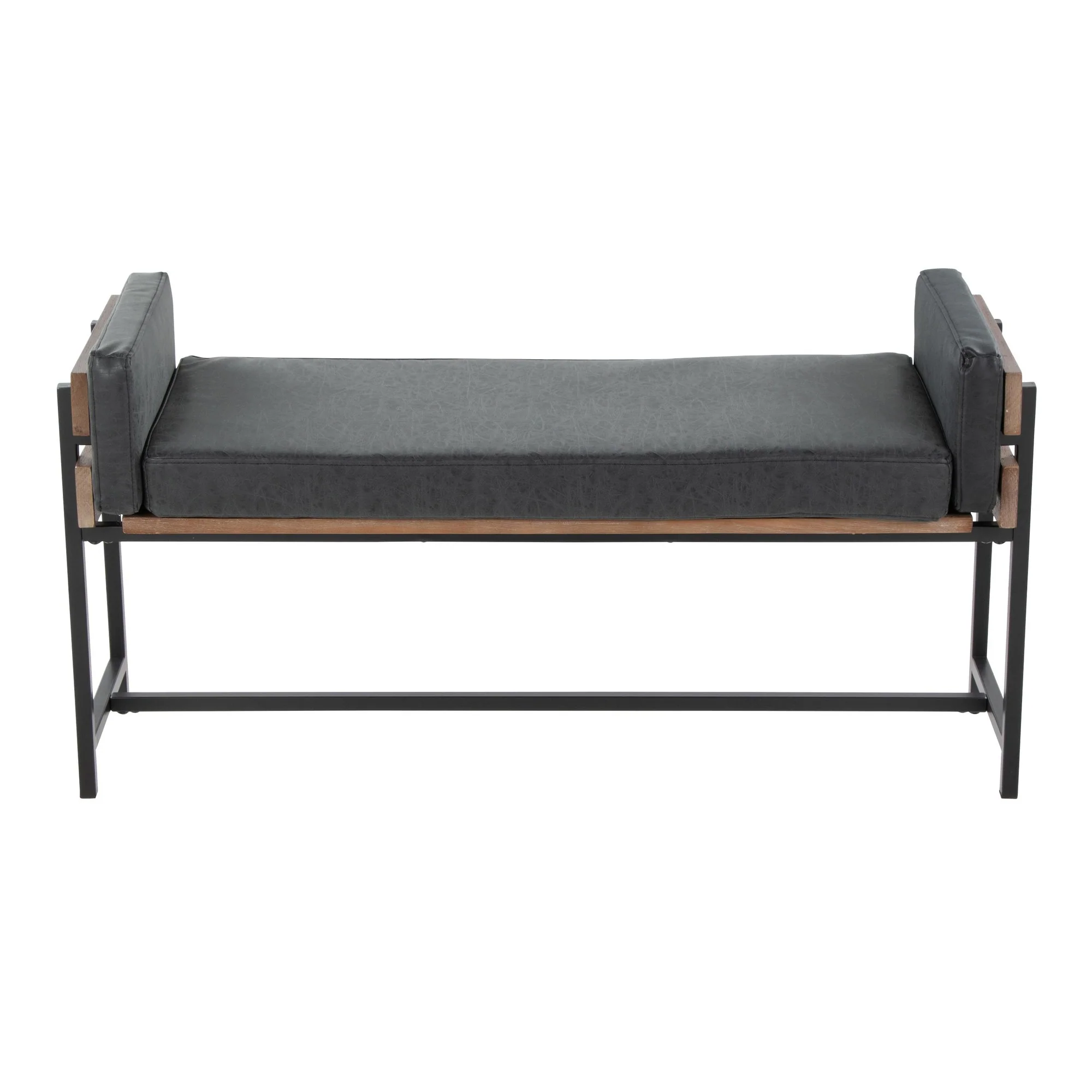 Kari Bench By LumiSource - BC18-KARIPU2 BKBNBK1 - Image 6