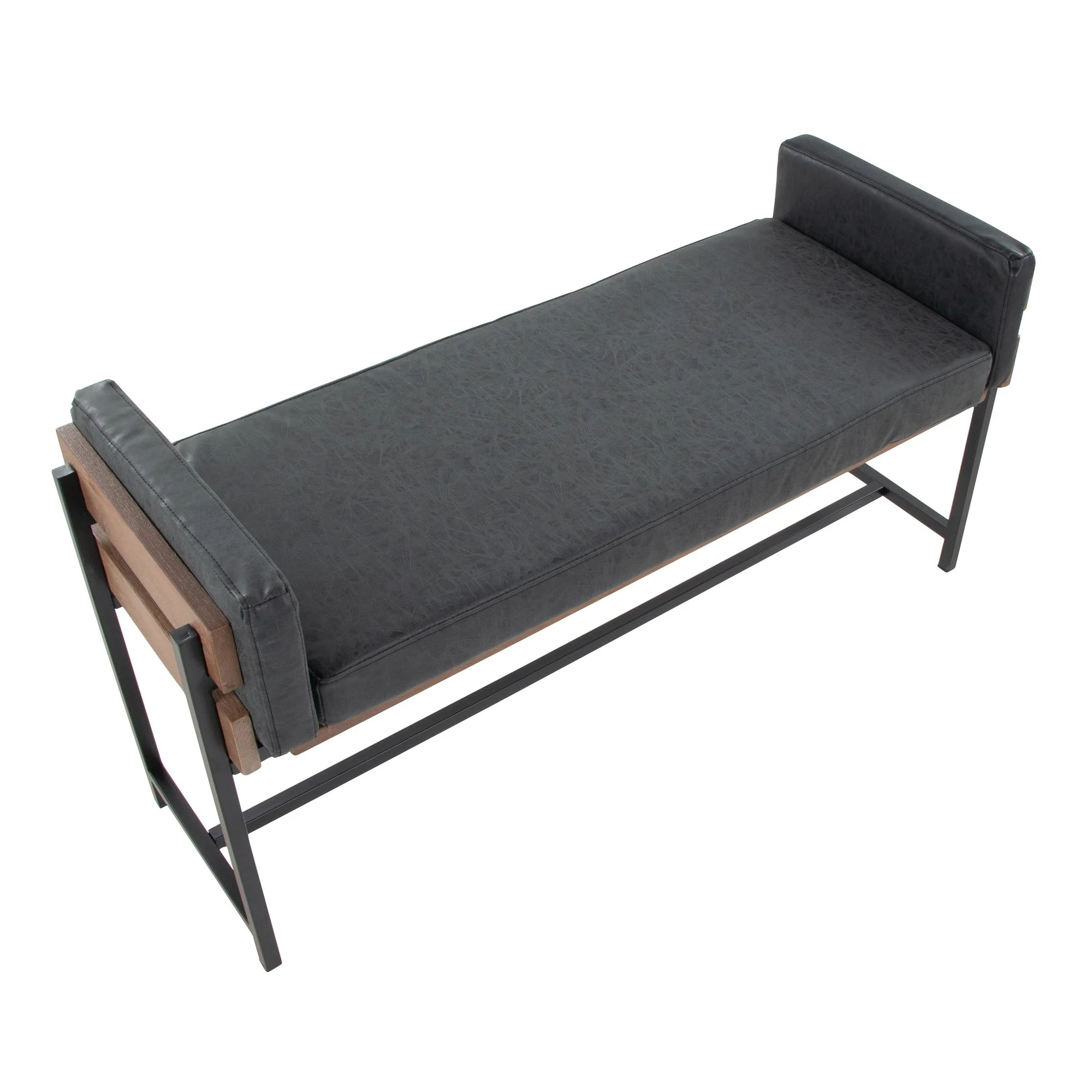 Kari Bench By LumiSource - BC18-KARIPU2 BKBNBK1 - Image 7