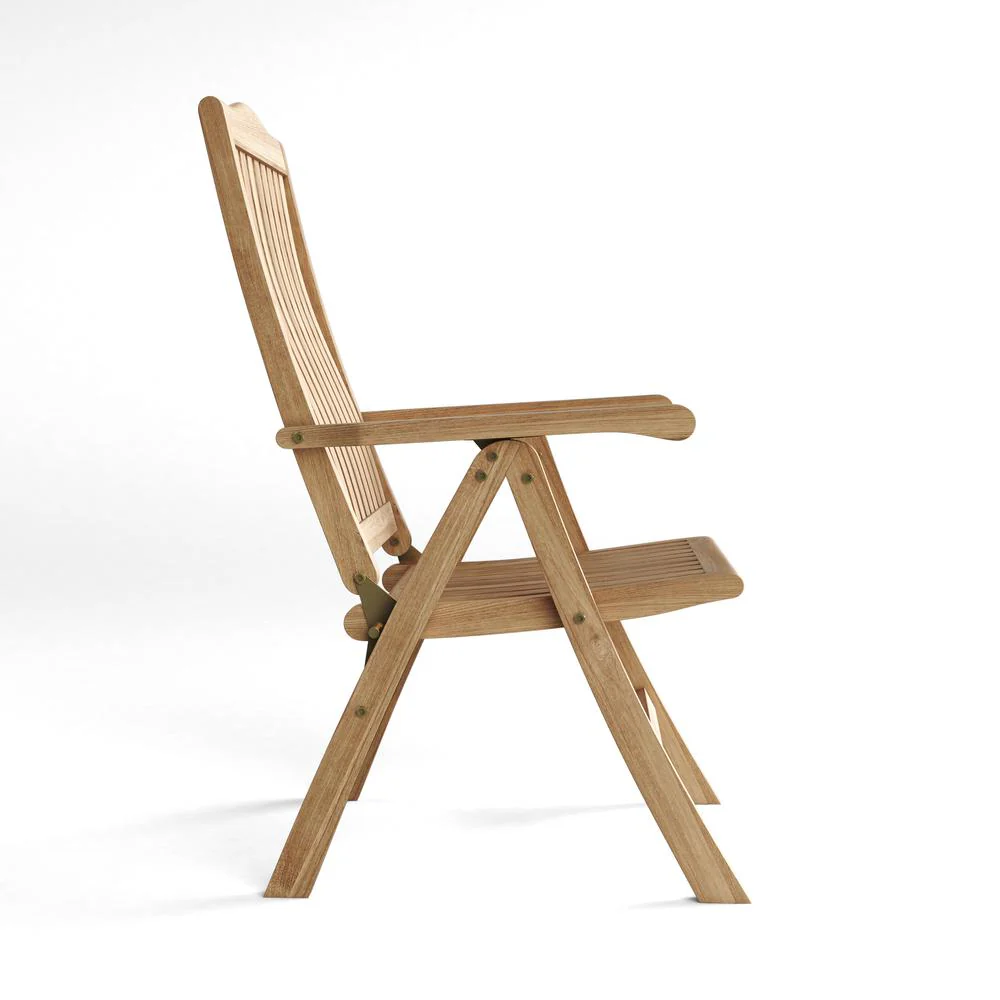 Katana 5-Position Recliner Armchair  By Anderson Teak - Image 3