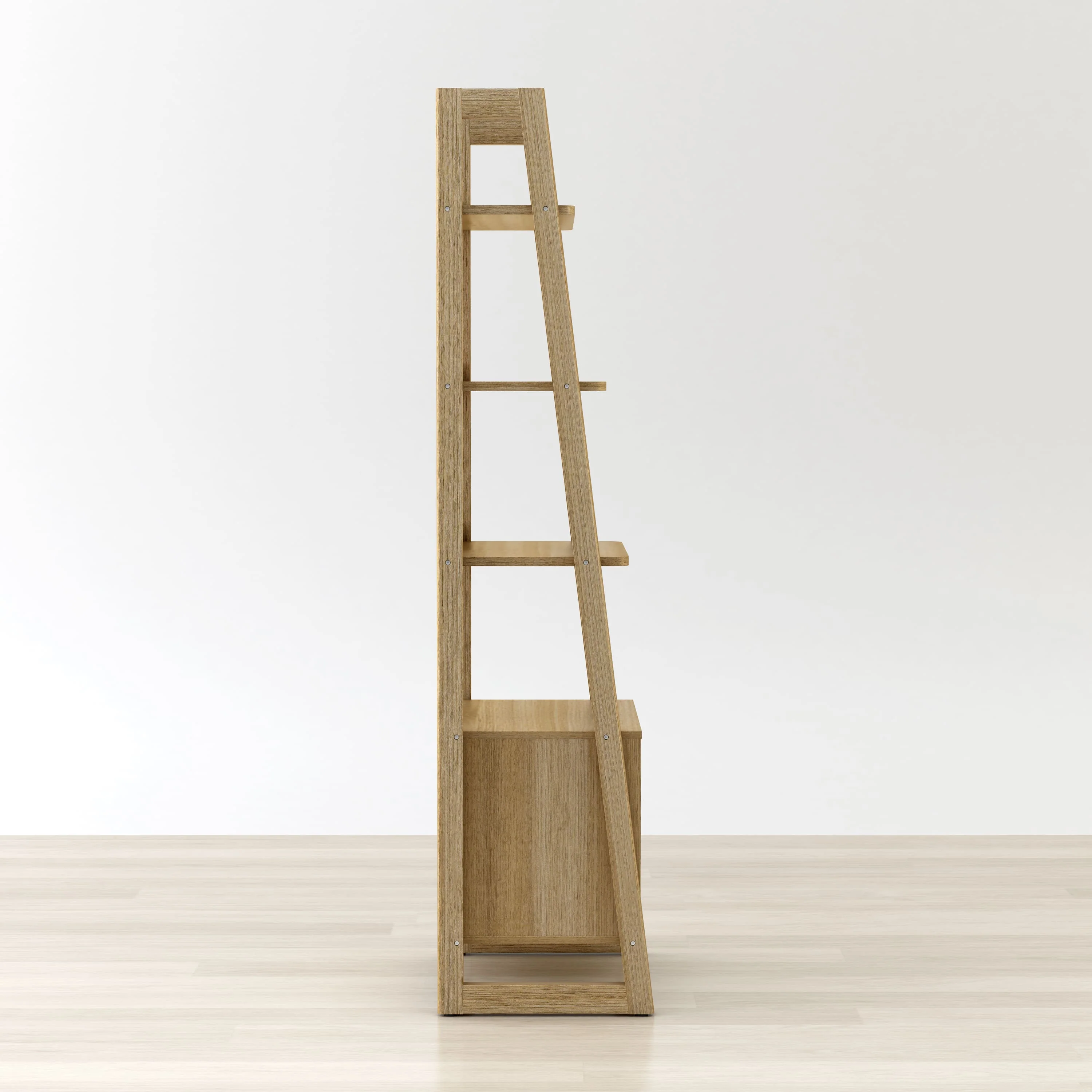 Kathy Ladder Shelf Bookcase By Anderson Teak - Image 4