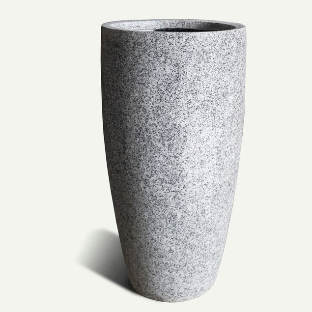 Kawa Flared Planter, Granite White By Gold Leaf Design Group - Image 2