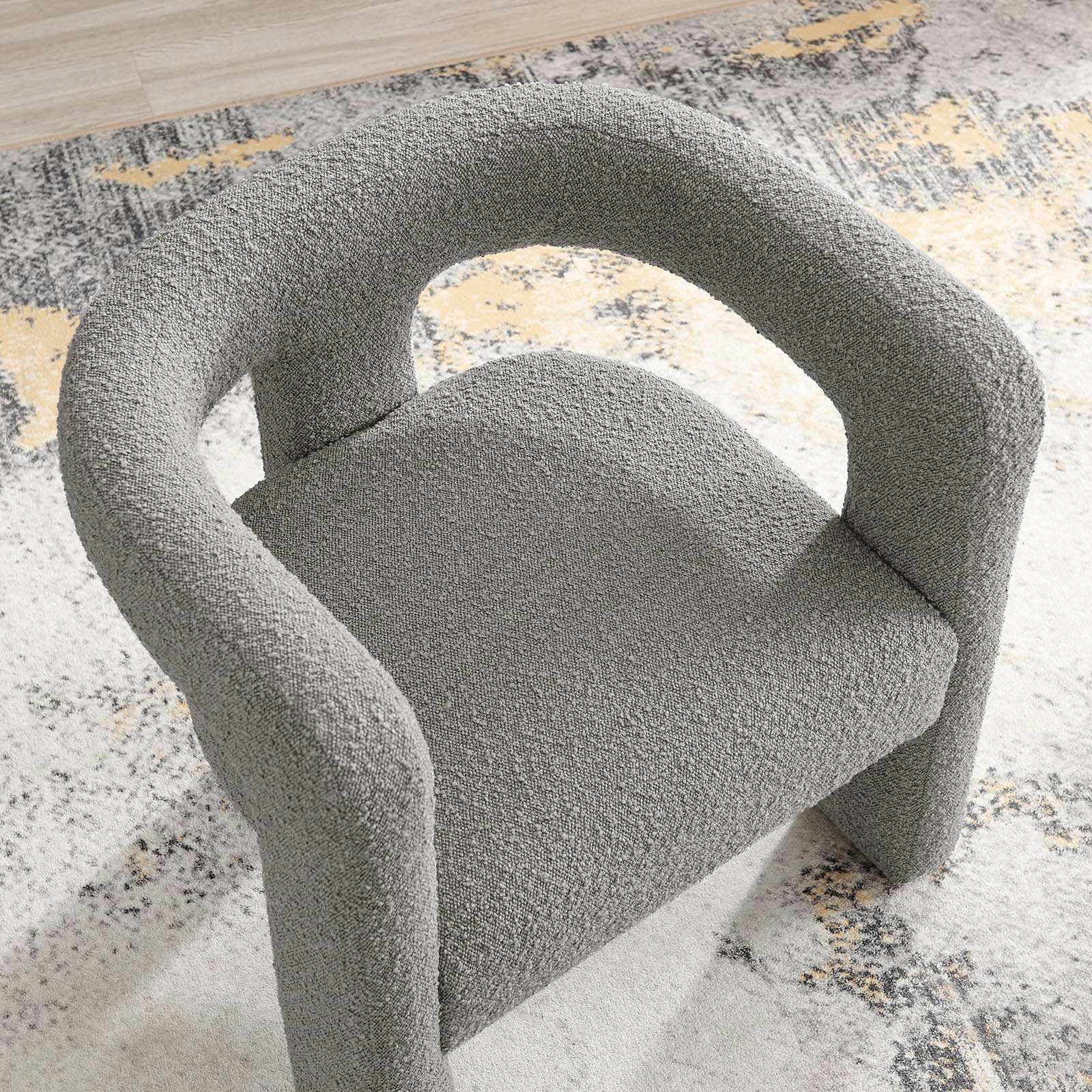 Kayla Boucle Upholstered Armchair By Modway - EEI-6479 - Image 17