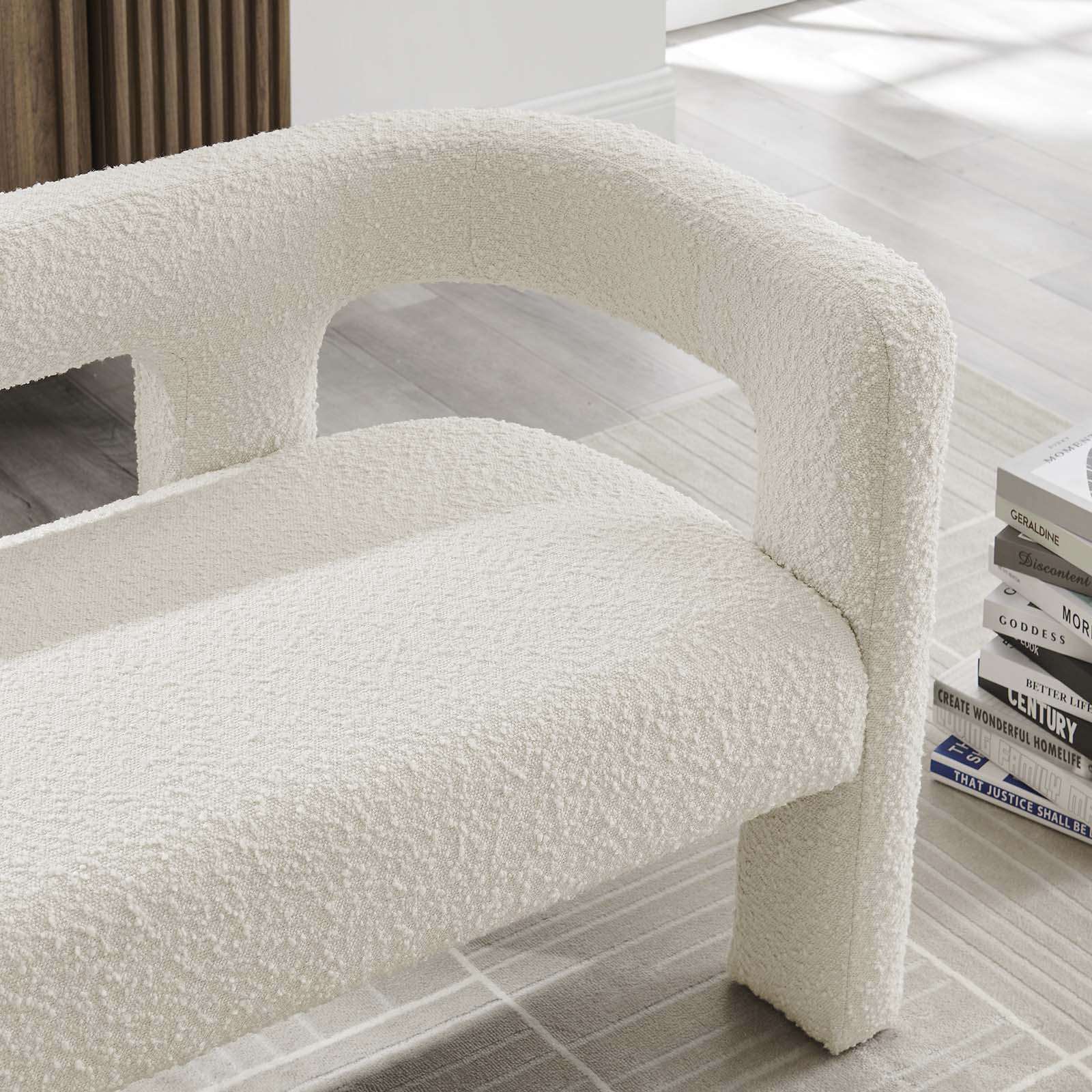 Kayla Boucle Upholstered Loveseat By Modway - EEI-6477 - Image 9