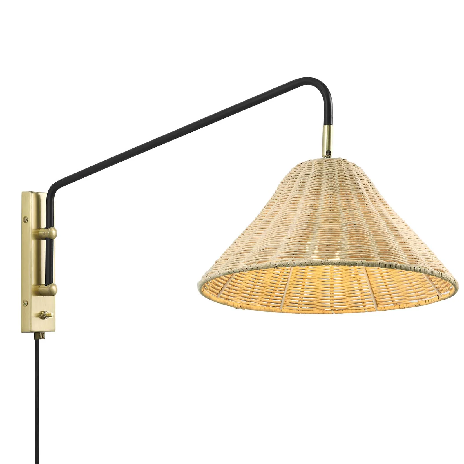 Keala Rattan Wall Sconce By Modway - EEI-6255 - Image 3