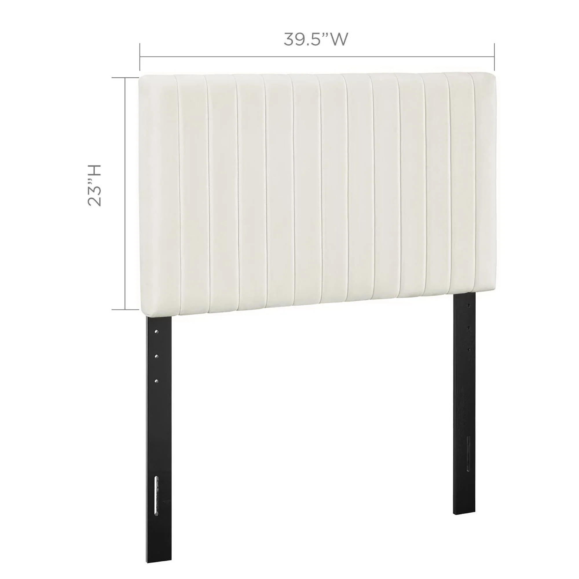 Keira Performance Velvet Twin Headboard by Modway - Image 11