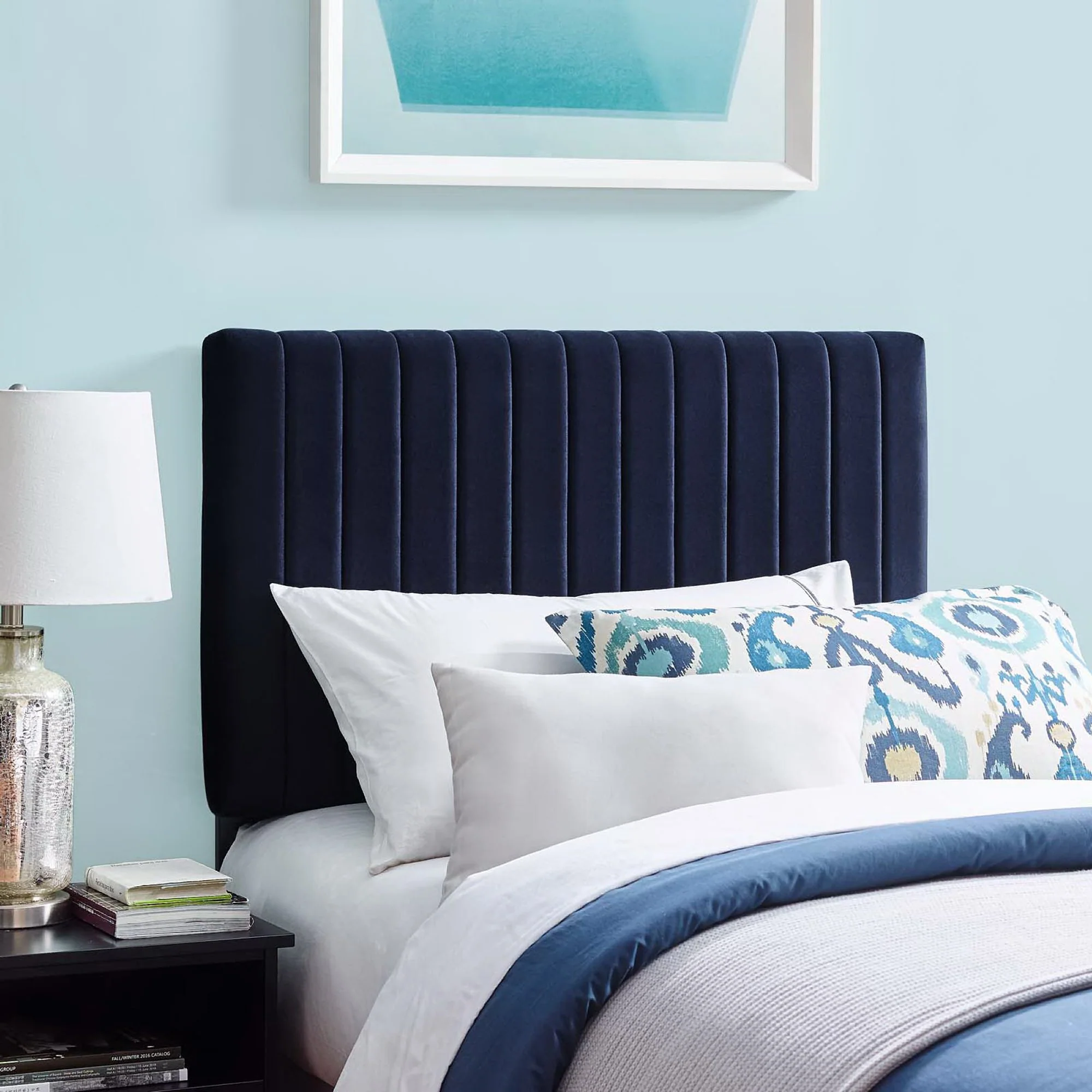 Keira Performance Velvet Twin Headboard by Modway - Image 24