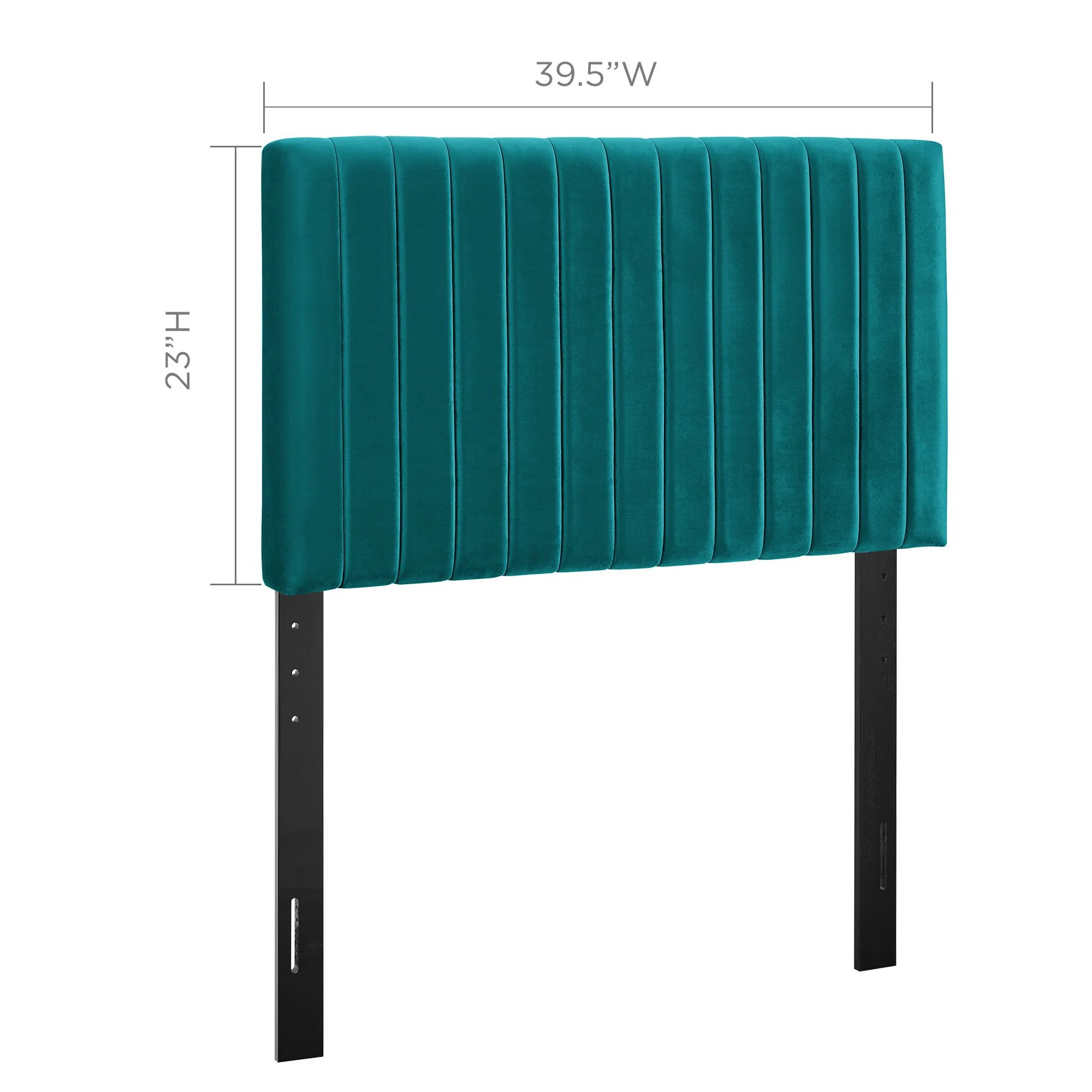 Keira Performance Velvet Twin Headboard by Modway - Image 34