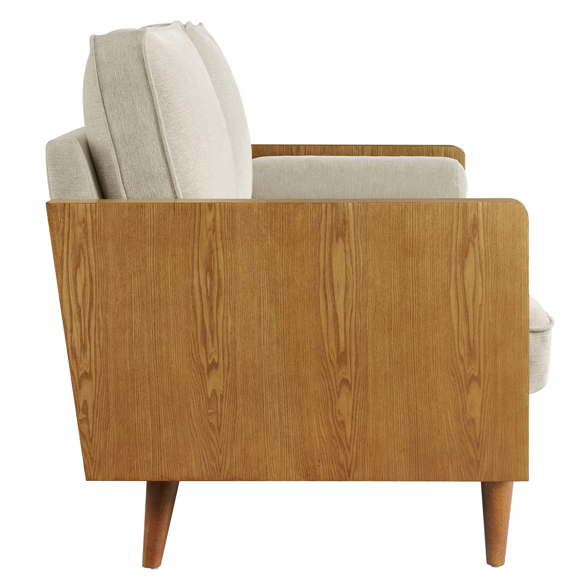 Kellan Heathered Fabric Upholstered Sofa by Modway - Image 11