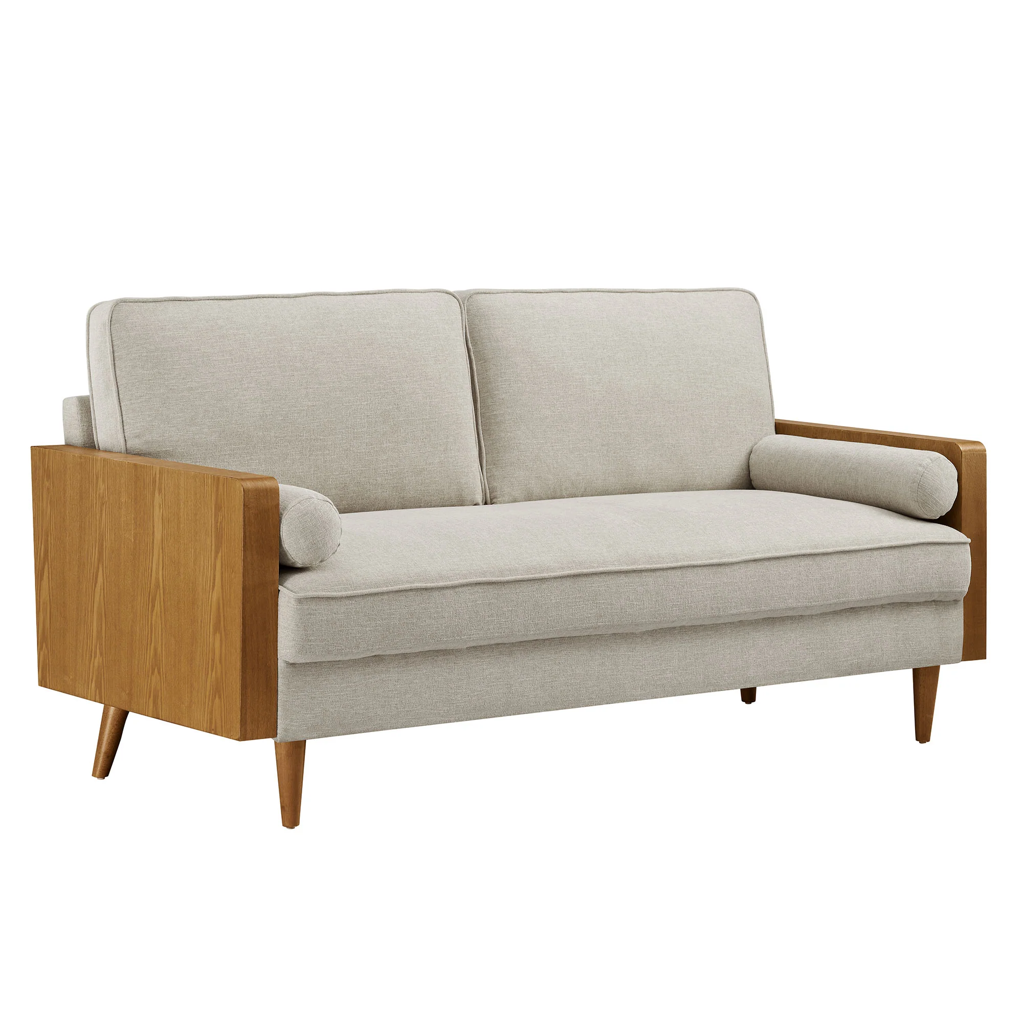 Kellan Heathered Fabric Upholstered Sofa by Modway - Image 2