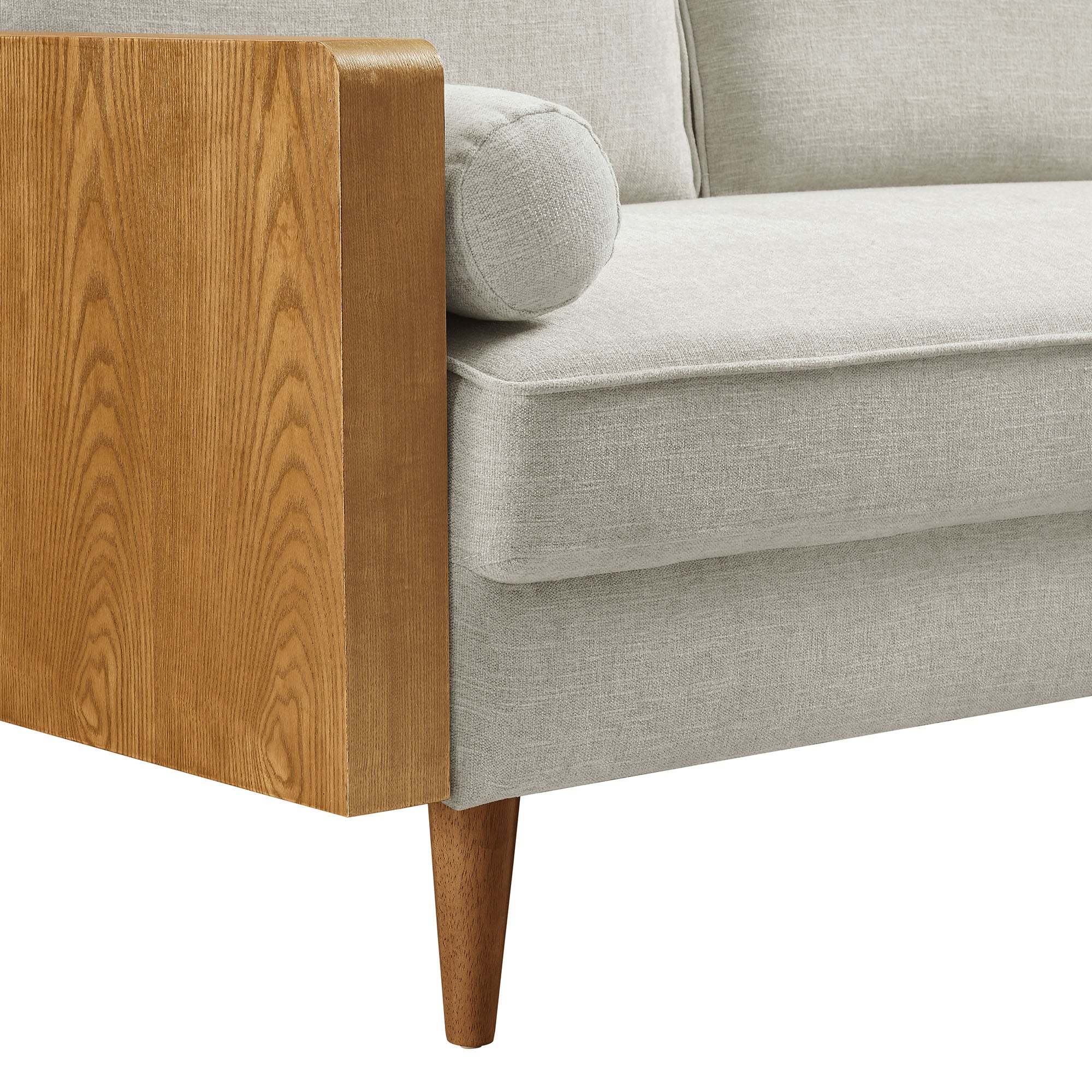 Kellan Heathered Fabric Upholstered Sofa by Modway - Image 6