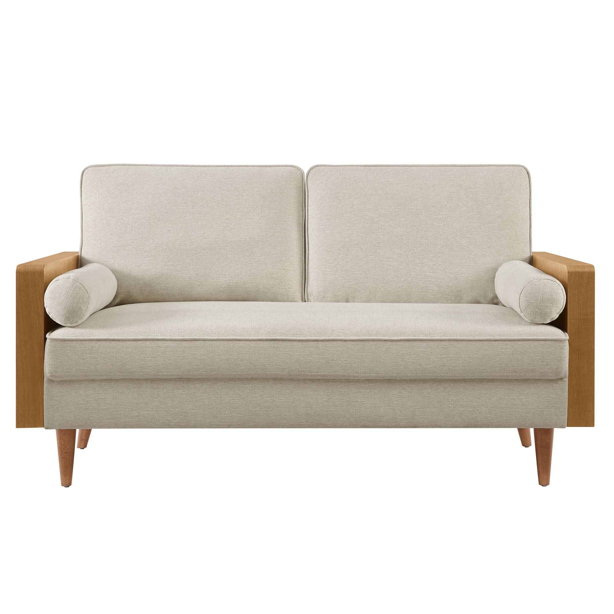 Kellan Heathered Weave Fabric Loveseat by Modway - Image 13