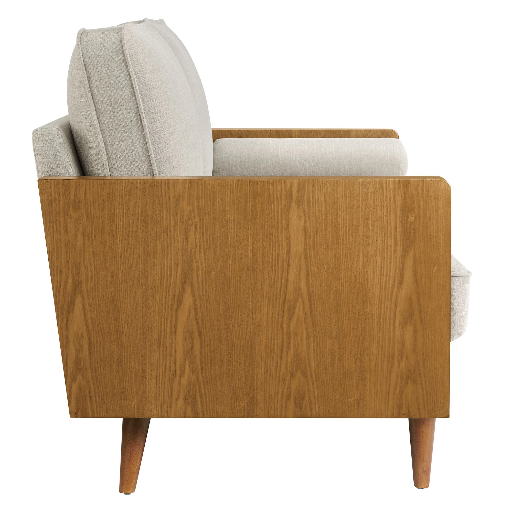 Kellan Heathered Weave Fabric Loveseat by Modway - Image 3